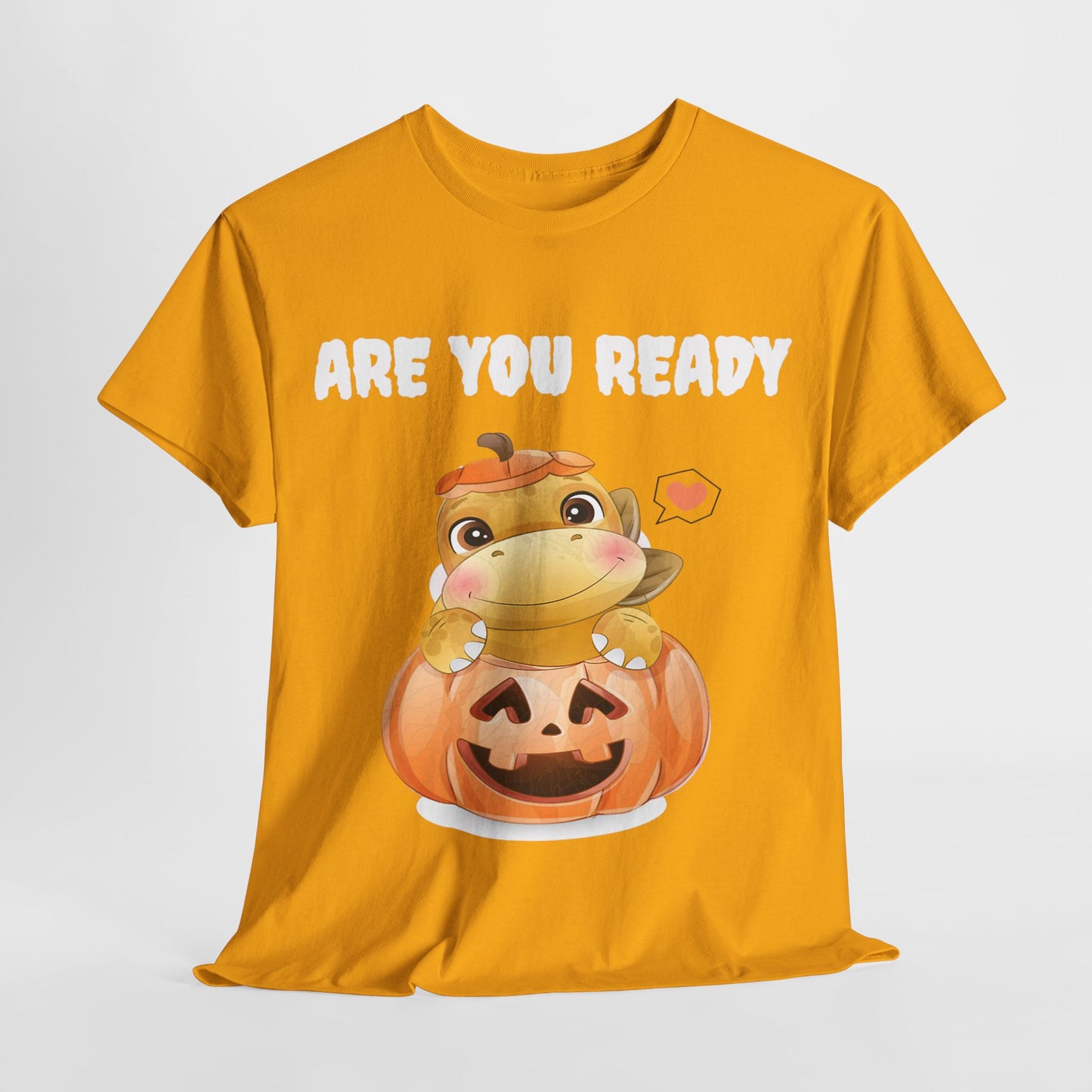 Cute Halloween Frog Tee | Unisex Heavy Cotton Shirt, Fall Fashion, Pumpkin Lovers, Spooky Season, Gift for Kids