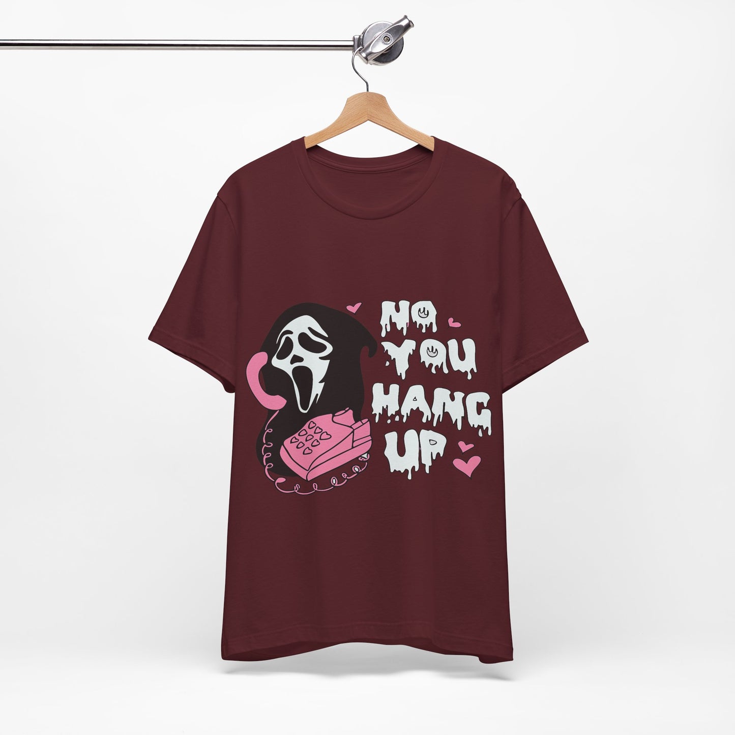 Ghost Face Tee - Funny Horror Graphic Shirt