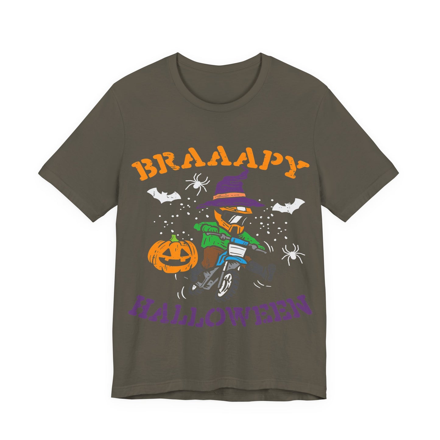 Halloween Themed Unisex Jersey Tee - Spooky Fun for Kids & Adults, Party Shirt, Trick or Treat Wear, October Celebration, Fall Festivities