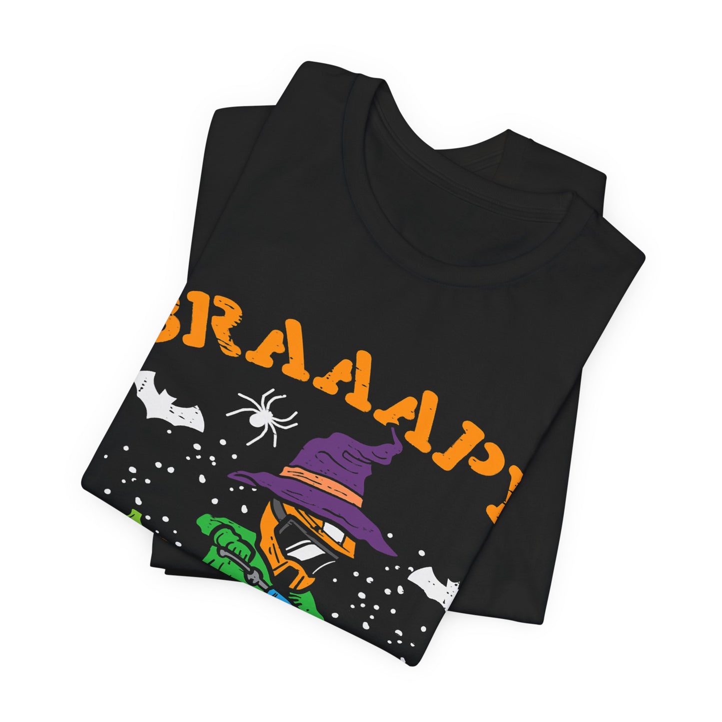 Halloween Themed Unisex Jersey Tee - Spooky Fun for Kids & Adults, Party Shirt, Trick or Treat Wear, October Celebration, Fall Festivities