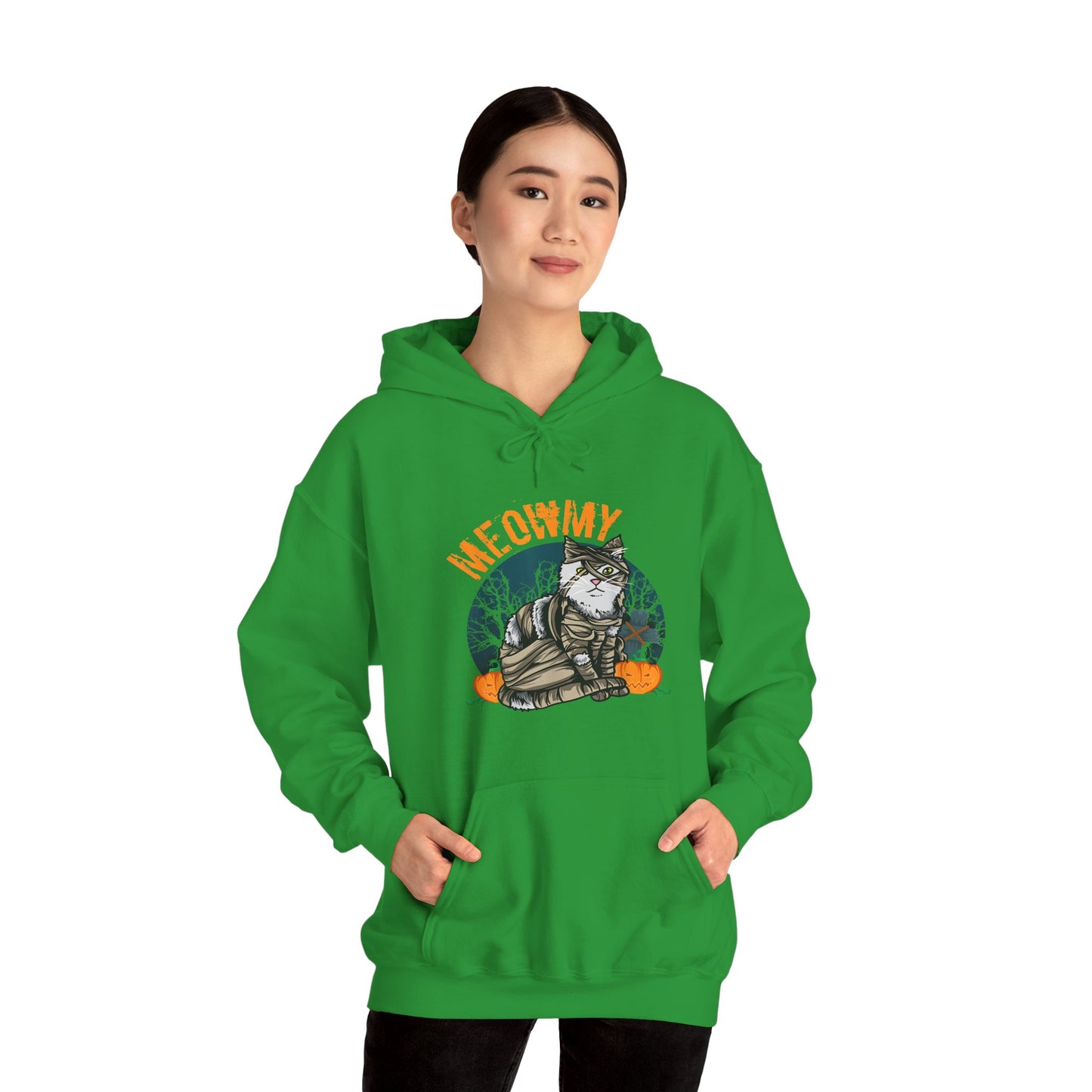 Cozy Cat-Themed Unisex Hoodie - Perfect for Cat Lovers, Fall Fashion, Halloween, Gift Idea, Casual Wear