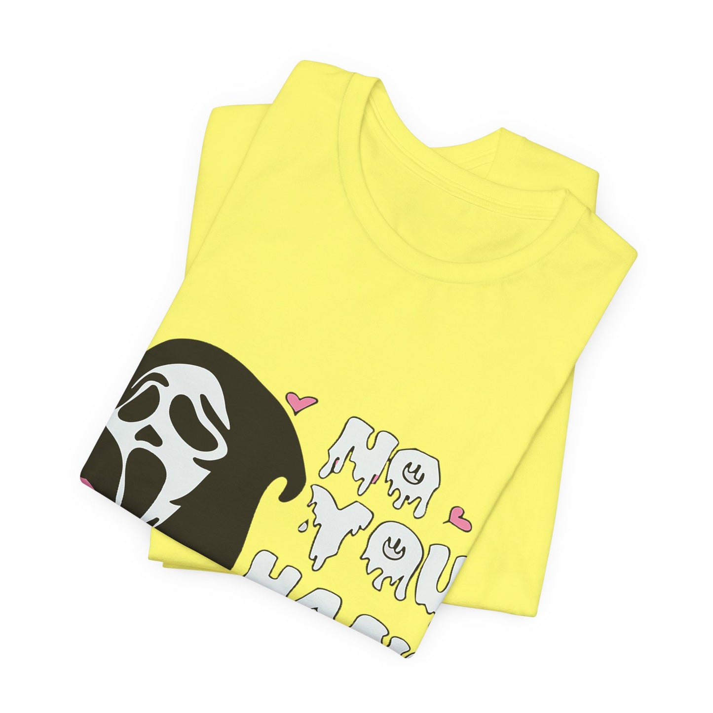 Ghost Face Tee - Funny Horror Graphic Shirt