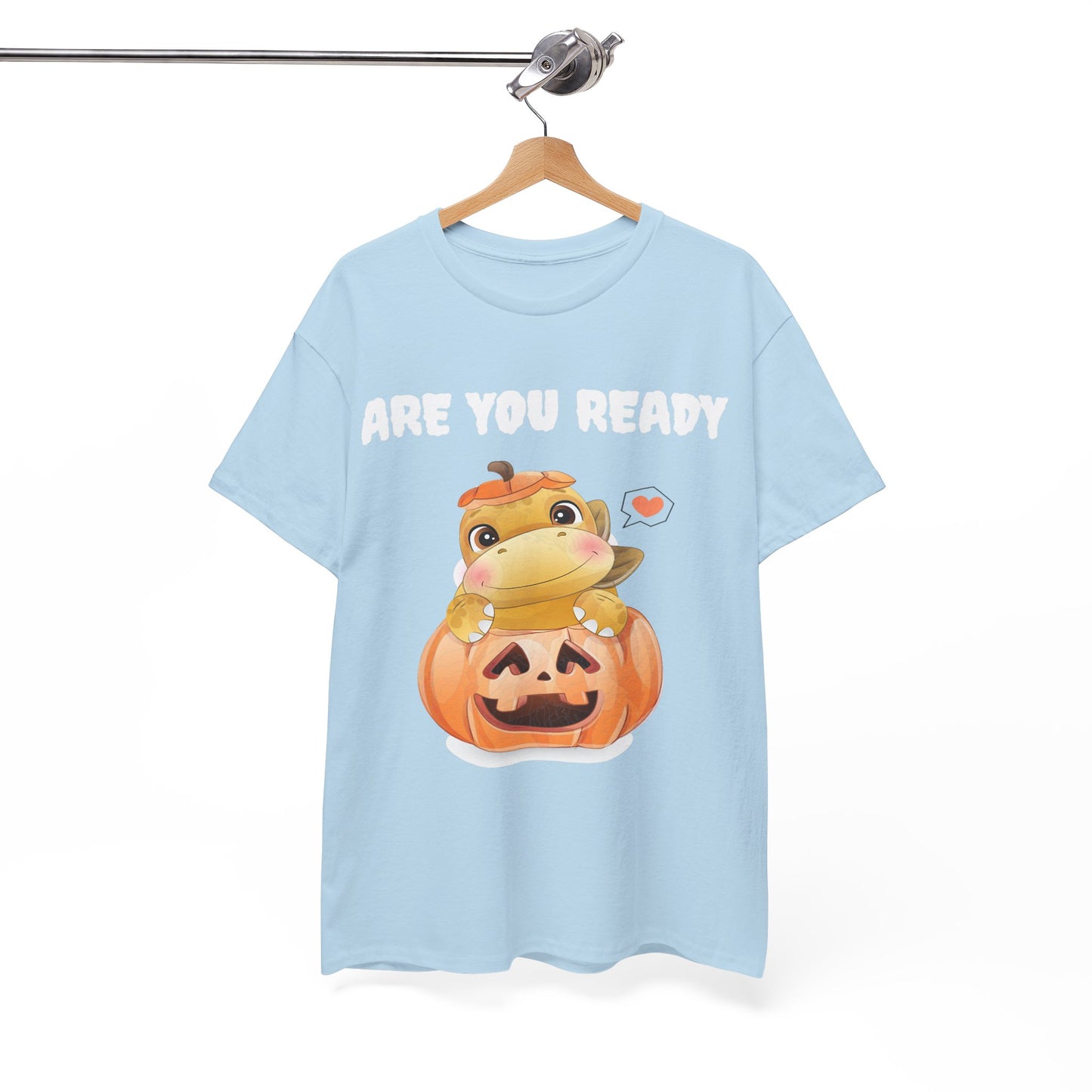 Cute Halloween Frog Tee | Unisex Heavy Cotton Shirt, Fall Fashion, Pumpkin Lovers, Spooky Season, Gift for Kids