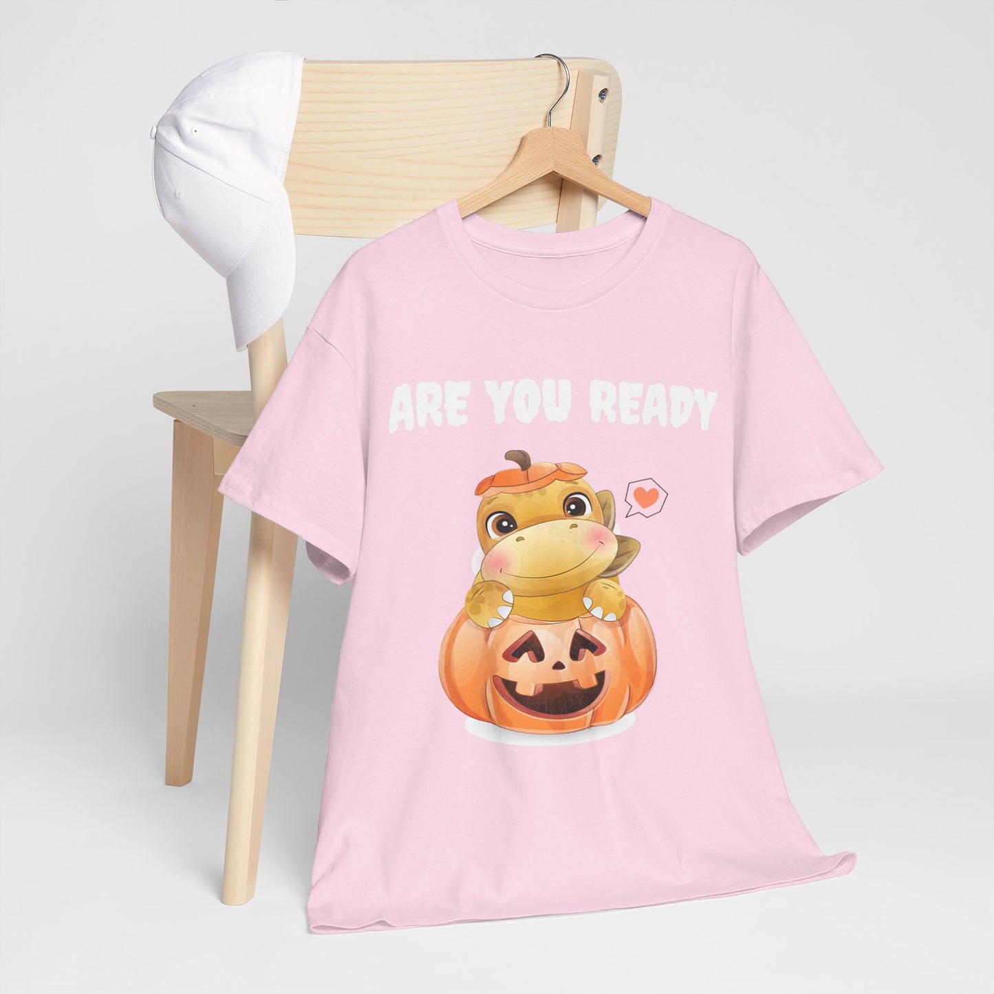 Cute Halloween Frog Tee | Unisex Heavy Cotton Shirt, Fall Fashion, Pumpkin Lovers, Spooky Season, Gift for Kids
