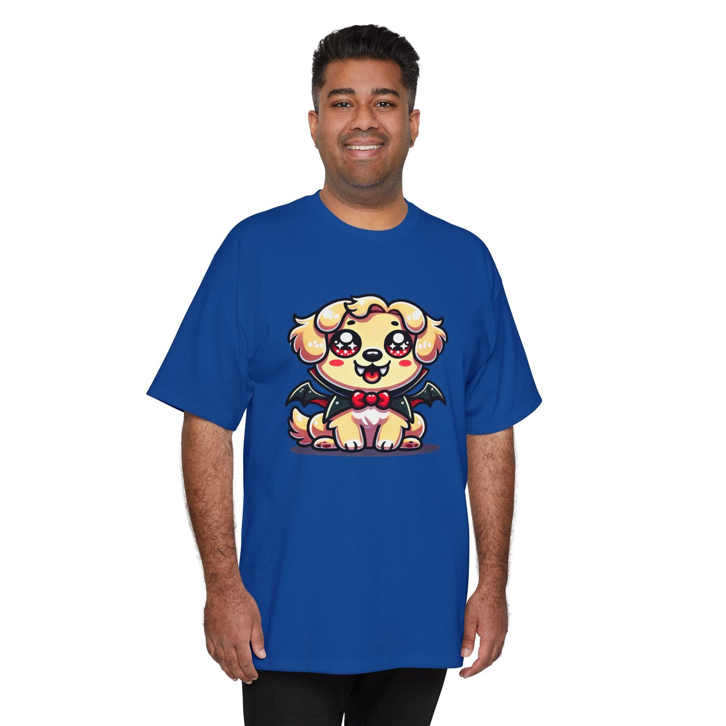 Cute Halloween Puppy Design T-Shirt, Perfect for Pet Lovers, Halloween Parties, Gift for Dog Lovers, Casual Wear, Unisex Style