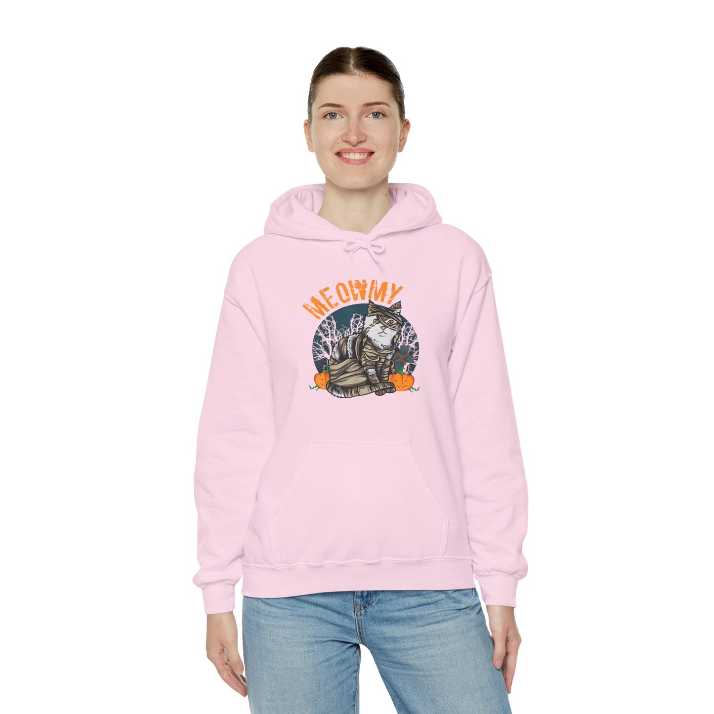 Cozy Cat-Themed Unisex Hoodie - Perfect for Cat Lovers, Fall Fashion, Halloween, Gift Idea, Casual Wear