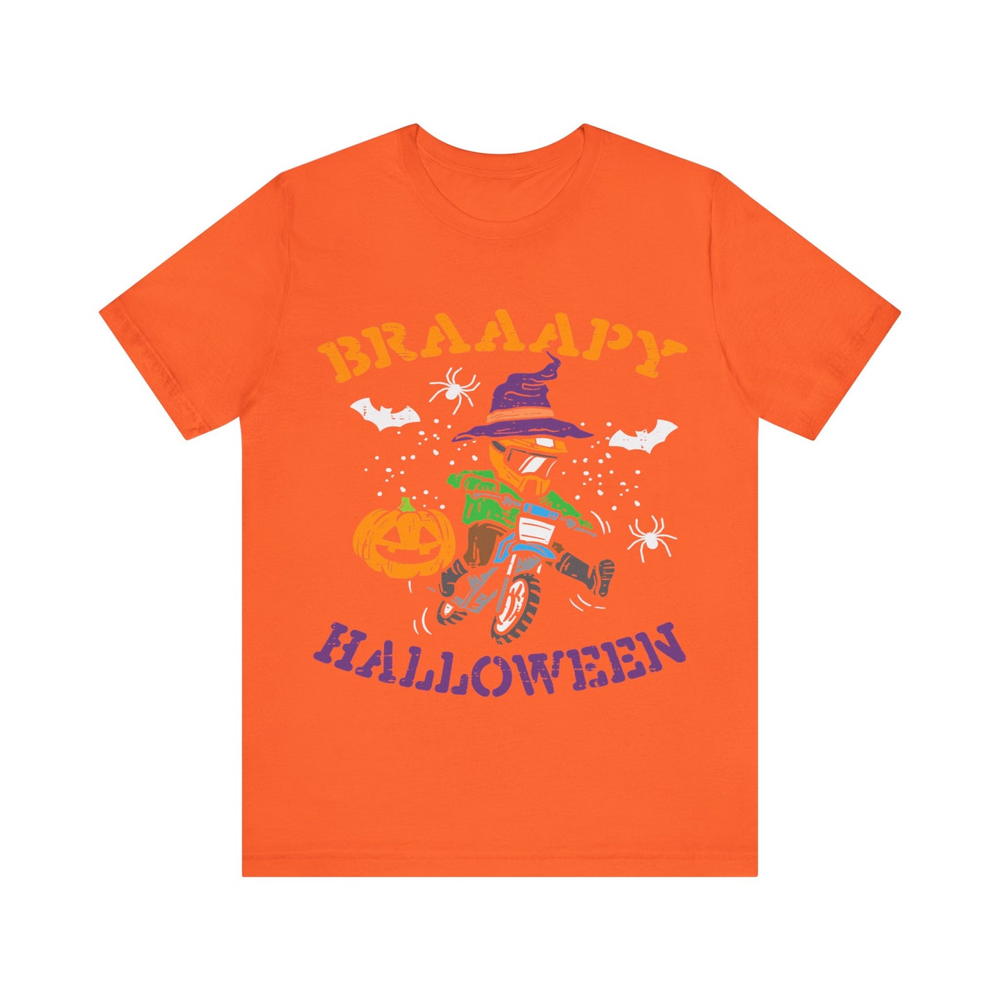 Halloween Themed Unisex Jersey Tee - Spooky Fun for Kids & Adults, Party Shirt, Trick or Treat Wear, October Celebration, Fall Festivities