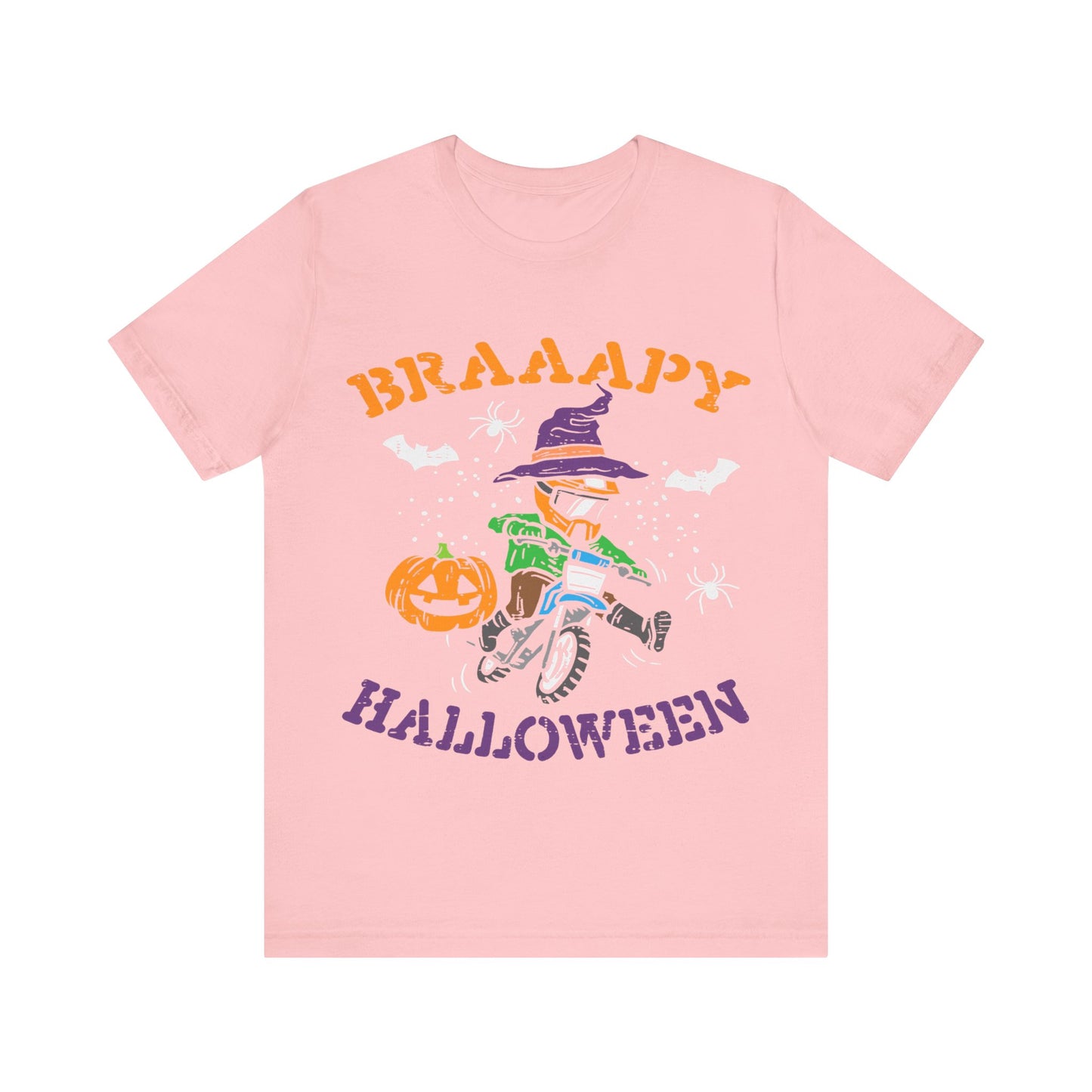 Halloween Themed Unisex Jersey Tee - Spooky Fun for Kids & Adults, Party Shirt, Trick or Treat Wear, October Celebration, Fall Festivities