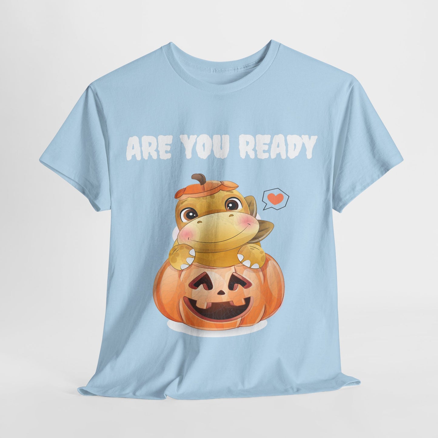 Cute Halloween Frog Tee | Unisex Heavy Cotton Shirt, Fall Fashion, Pumpkin Lovers, Spooky Season, Gift for Kids
