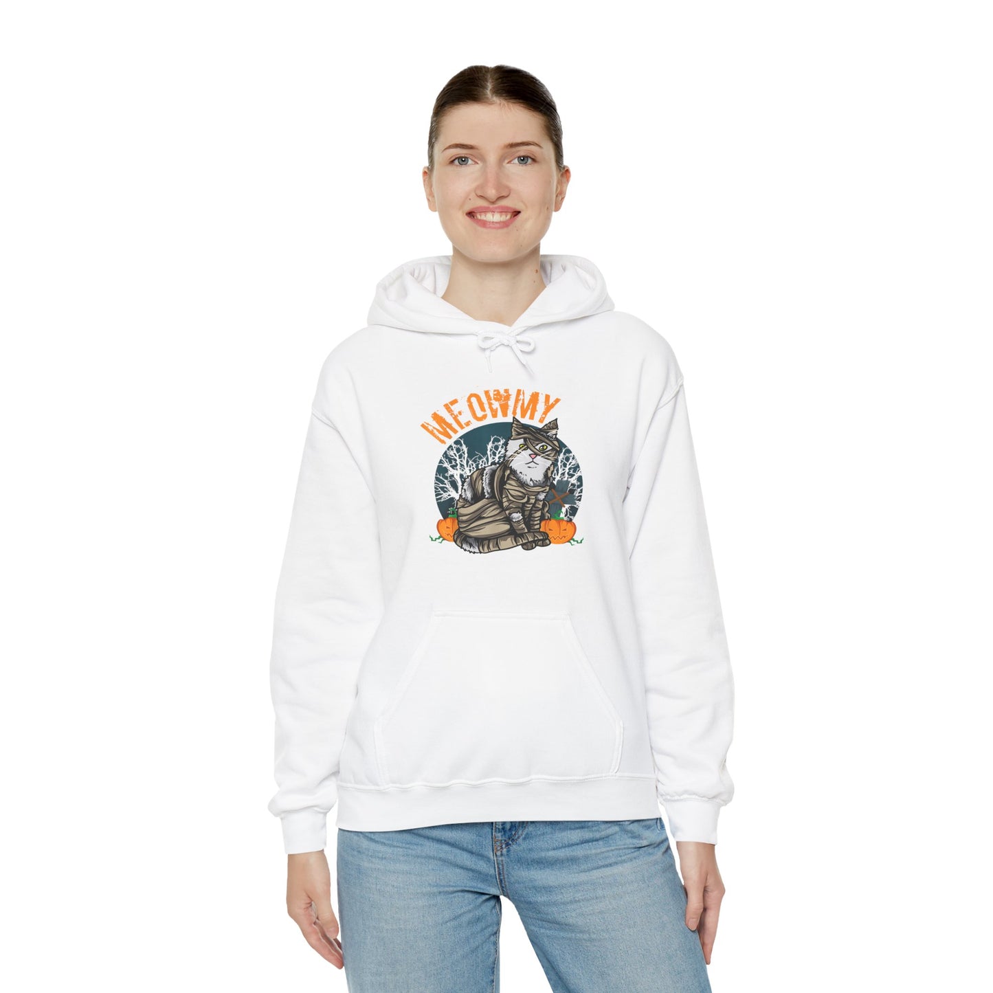 Cozy Cat-Themed Unisex Hoodie - Perfect for Cat Lovers, Fall Fashion, Halloween, Gift Idea, Casual Wear