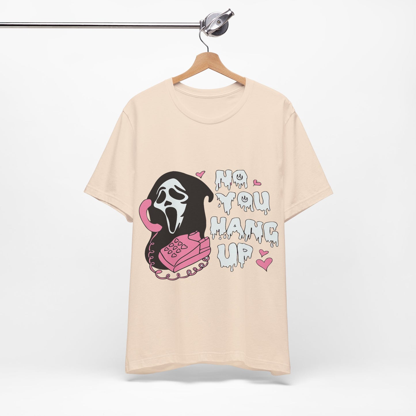 Ghost Face Tee - Funny Horror Graphic Shirt