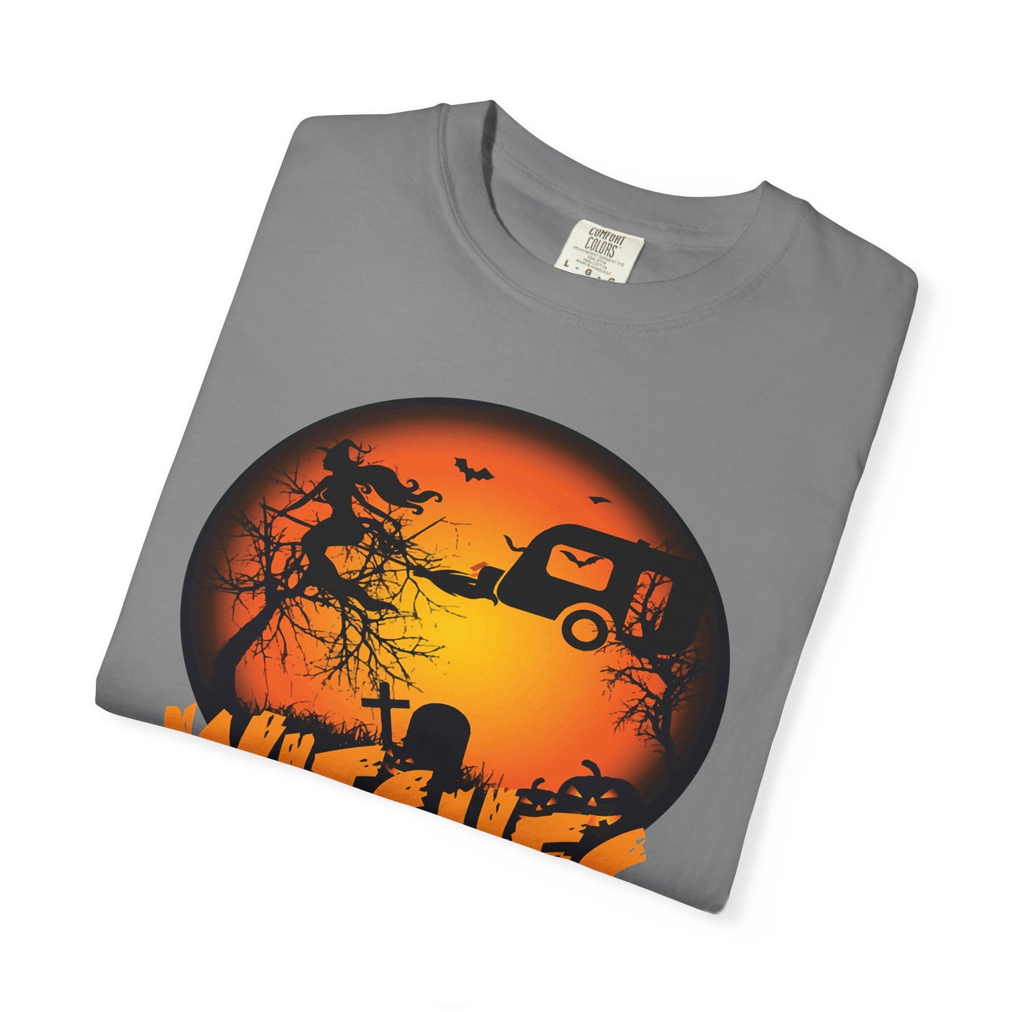 Witches with Hitches Unisex T-shirt | Halloween Apparel, Witchy Vibes, Casual Wear, Gift for Her, Festival T-shirt, Cozy Style