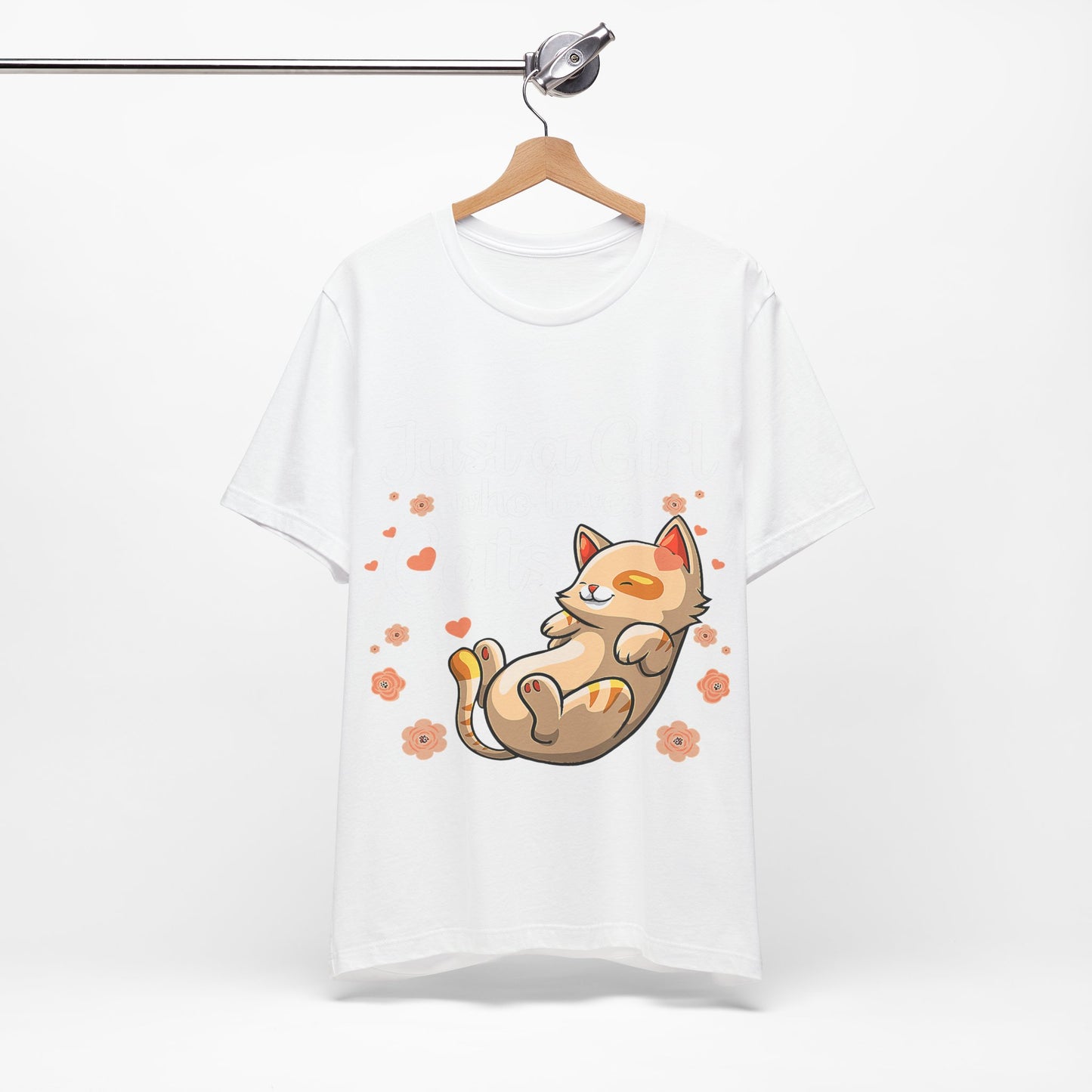 Adorable Cat Graphic Tee, Cute Cat Shirt, Gift for Cat Lovers, Pet Lovers Apparel, Casual Unisex Tee, Fun Animal T-shirt