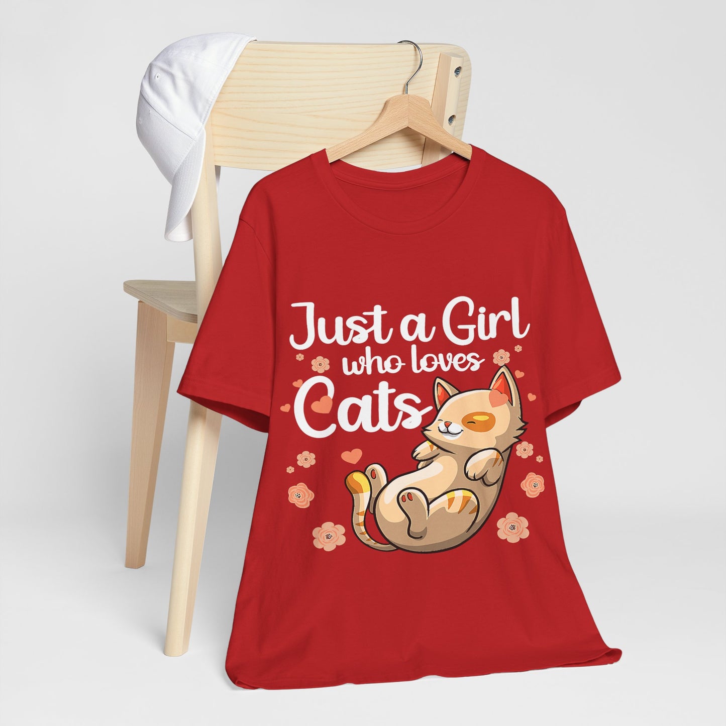 Adorable Cat Graphic Tee, Cute Cat Shirt, Gift for Cat Lovers, Pet Lovers Apparel, Casual Unisex Tee, Fun Animal T-shirt