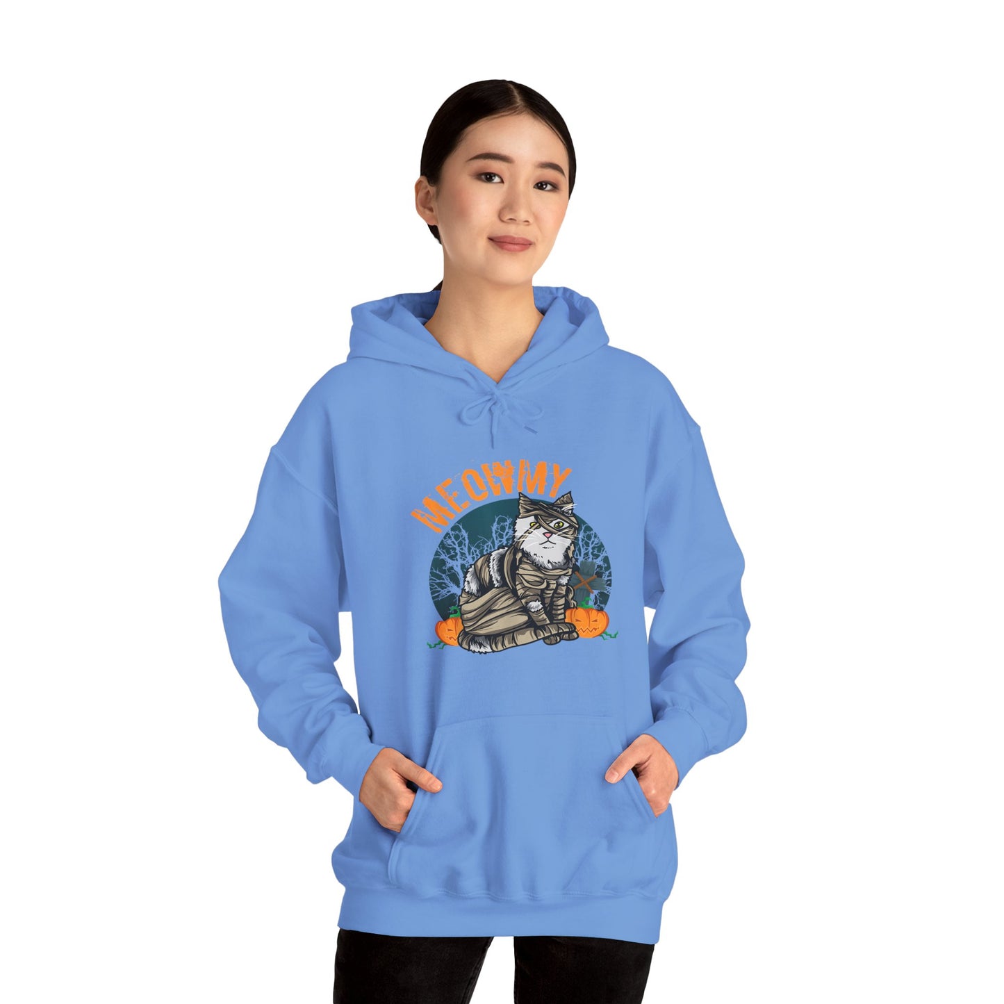 Cozy Cat-Themed Unisex Hoodie - Perfect for Cat Lovers, Fall Fashion, Halloween, Gift Idea, Casual Wear