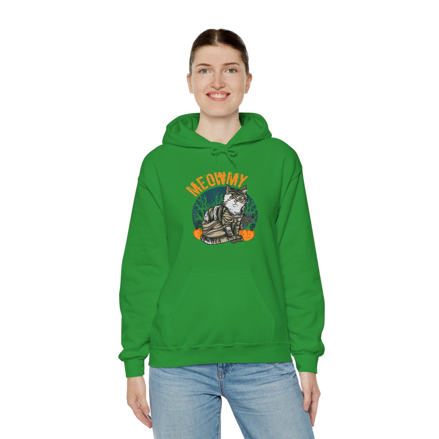 Cozy Cat-Themed Unisex Hoodie - Perfect for Cat Lovers, Fall Fashion, Halloween, Gift Idea, Casual Wear