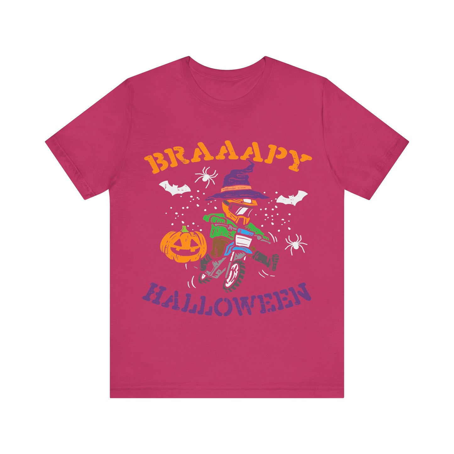 Halloween Themed Unisex Jersey Tee - Spooky Fun for Kids & Adults, Party Shirt, Trick or Treat Wear, October Celebration, Fall Festivities