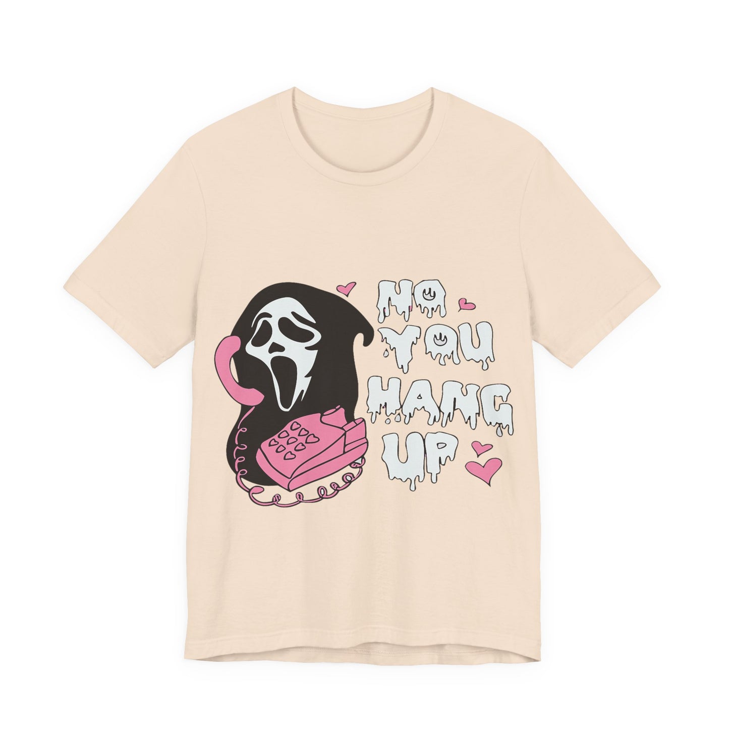 Ghost Face Tee - Funny Horror Graphic Shirt
