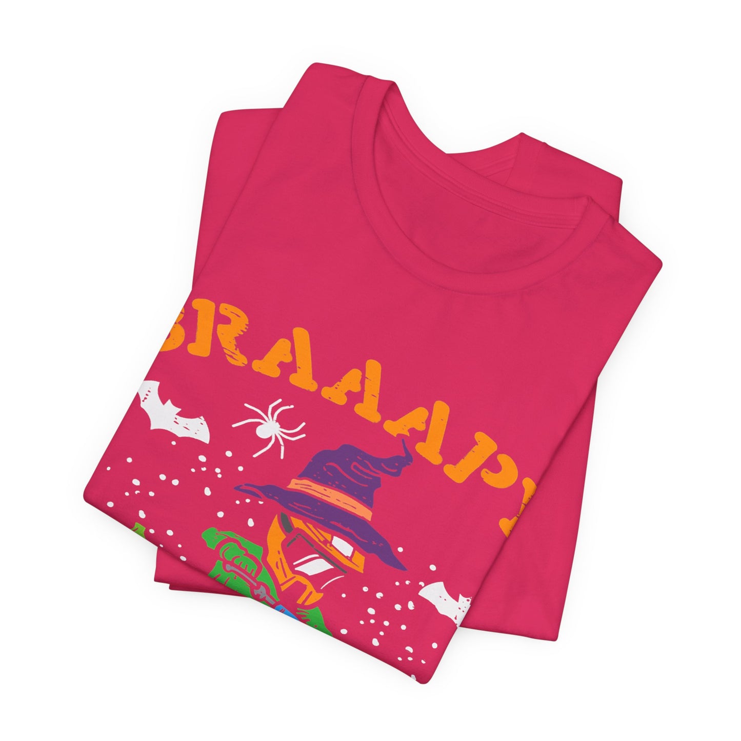 Halloween Themed Unisex Jersey Tee - Spooky Fun for Kids & Adults, Party Shirt, Trick or Treat Wear, October Celebration, Fall Festivities