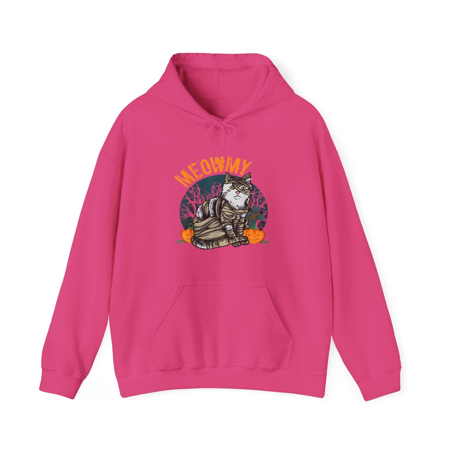 Cozy Cat-Themed Unisex Hoodie - Perfect for Cat Lovers, Fall Fashion, Halloween, Gift Idea, Casual Wear