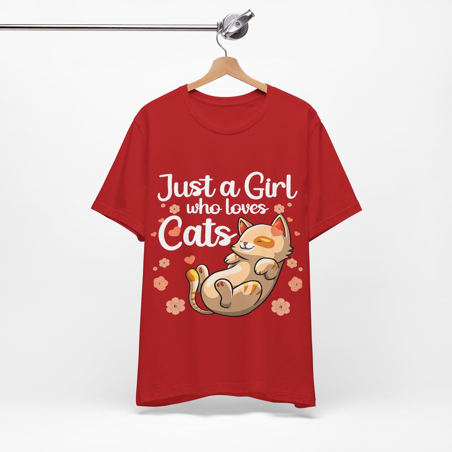 Adorable Cat Graphic Tee, Cute Cat Shirt, Gift for Cat Lovers, Pet Lovers Apparel, Casual Unisex Tee, Fun Animal T-shirt