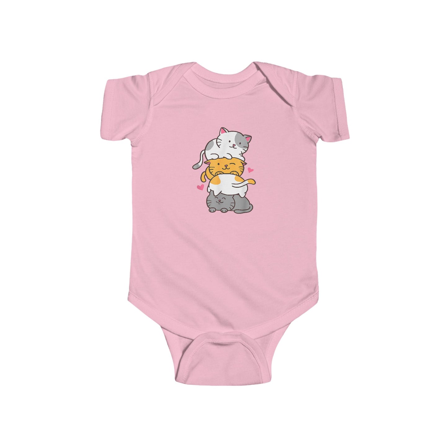 Whimsical Cat-Themed Infant Bodysuit – Cute Baby Outfit, Perfect for Newborns, Baby Showers, Gifts, and Everyday Wear