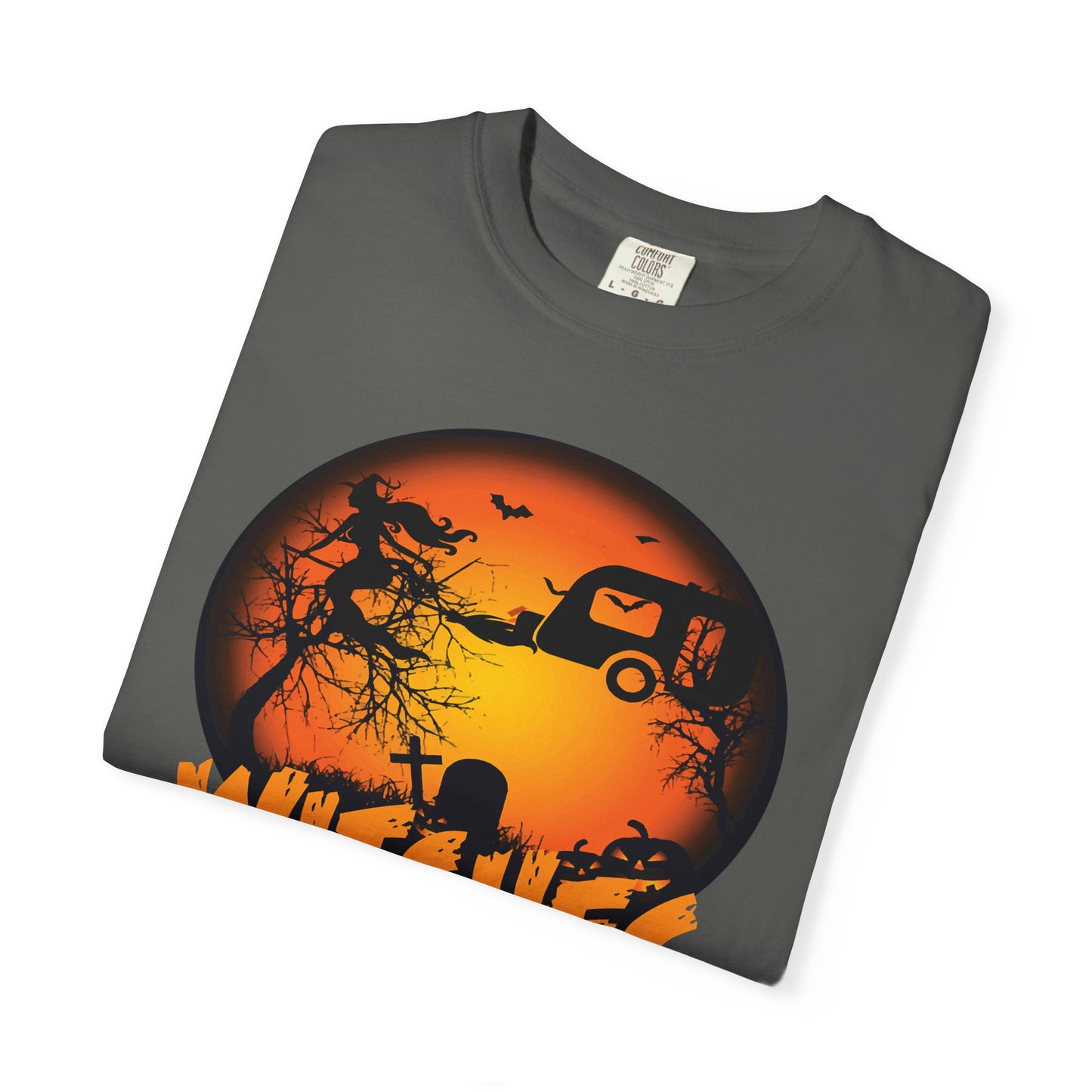 Witches with Hitches Unisex T-shirt | Halloween Apparel, Witchy Vibes, Casual Wear, Gift for Her, Festival T-shirt, Cozy Style