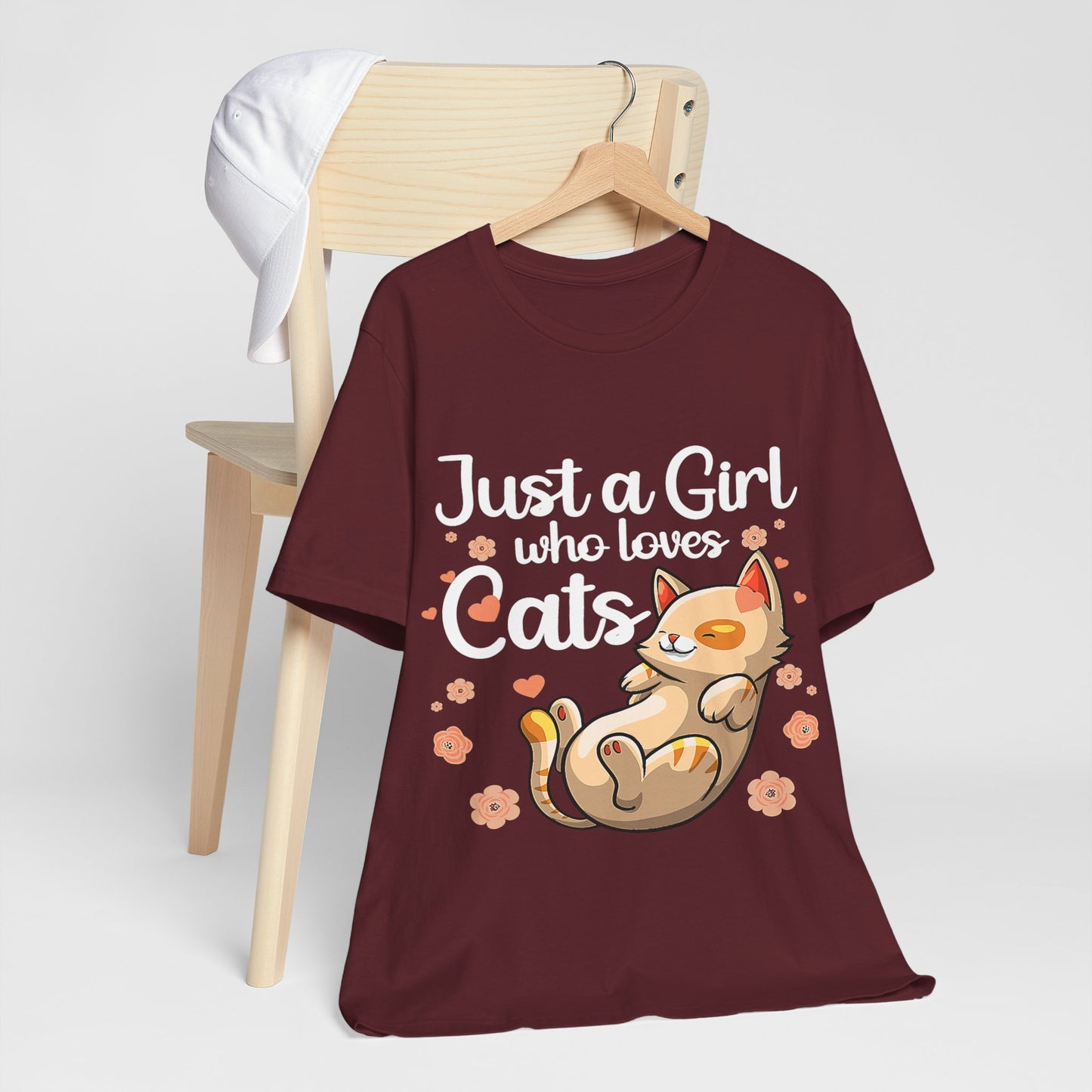 Adorable Cat Graphic Tee, Cute Cat Shirt, Gift for Cat Lovers, Pet Lovers Apparel, Casual Unisex Tee, Fun Animal T-shirt