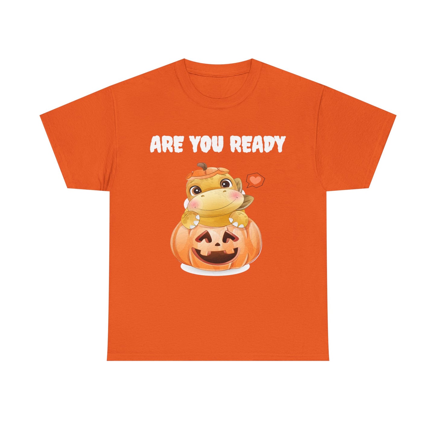 Cute Halloween Frog Tee | Unisex Heavy Cotton Shirt, Fall Fashion, Pumpkin Lovers, Spooky Season, Gift for Kids
