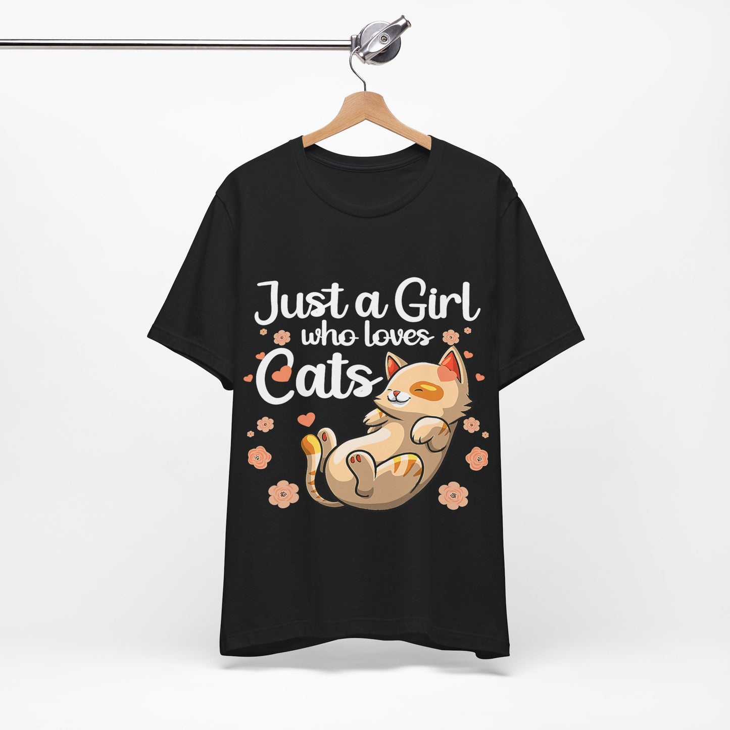 Adorable Cat Graphic Tee, Cute Cat Shirt, Gift for Cat Lovers, Pet Lovers Apparel, Casual Unisex Tee, Fun Animal T-shirt