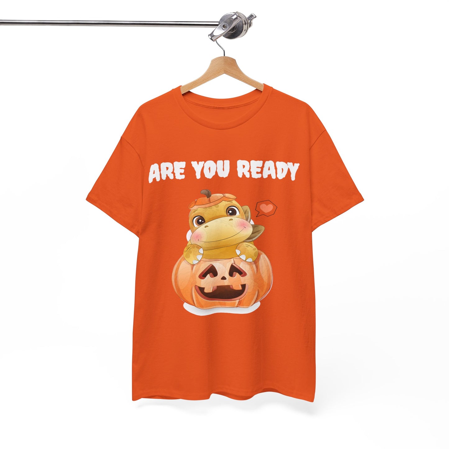 Cute Halloween Frog Tee | Unisex Heavy Cotton Shirt, Fall Fashion, Pumpkin Lovers, Spooky Season, Gift for Kids
