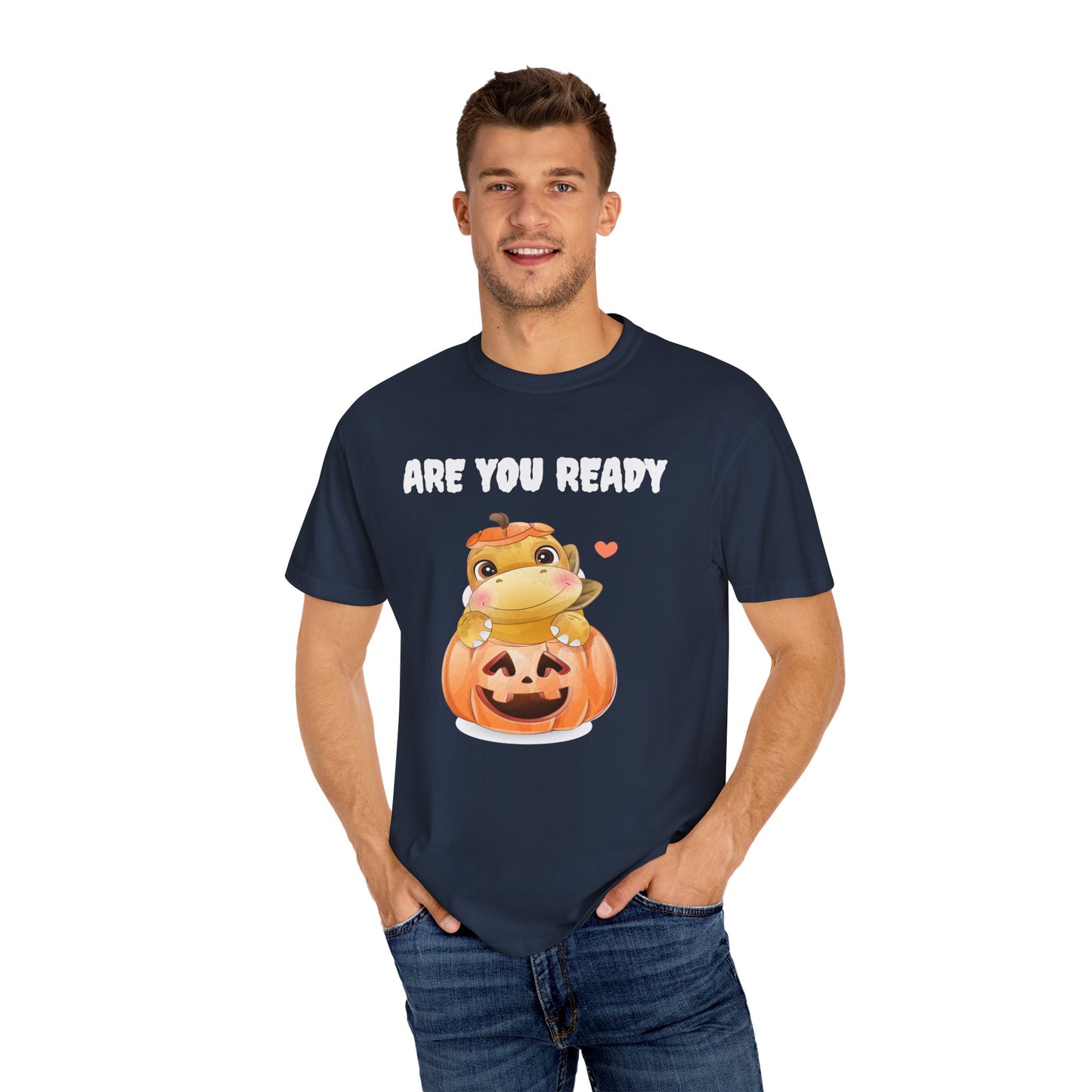 Pumpkin Frog T-Shirt, Cute Fall Tee, Halloween Unisex Shirt, Gift for Animal Lovers, Cozy Autumn Apparel