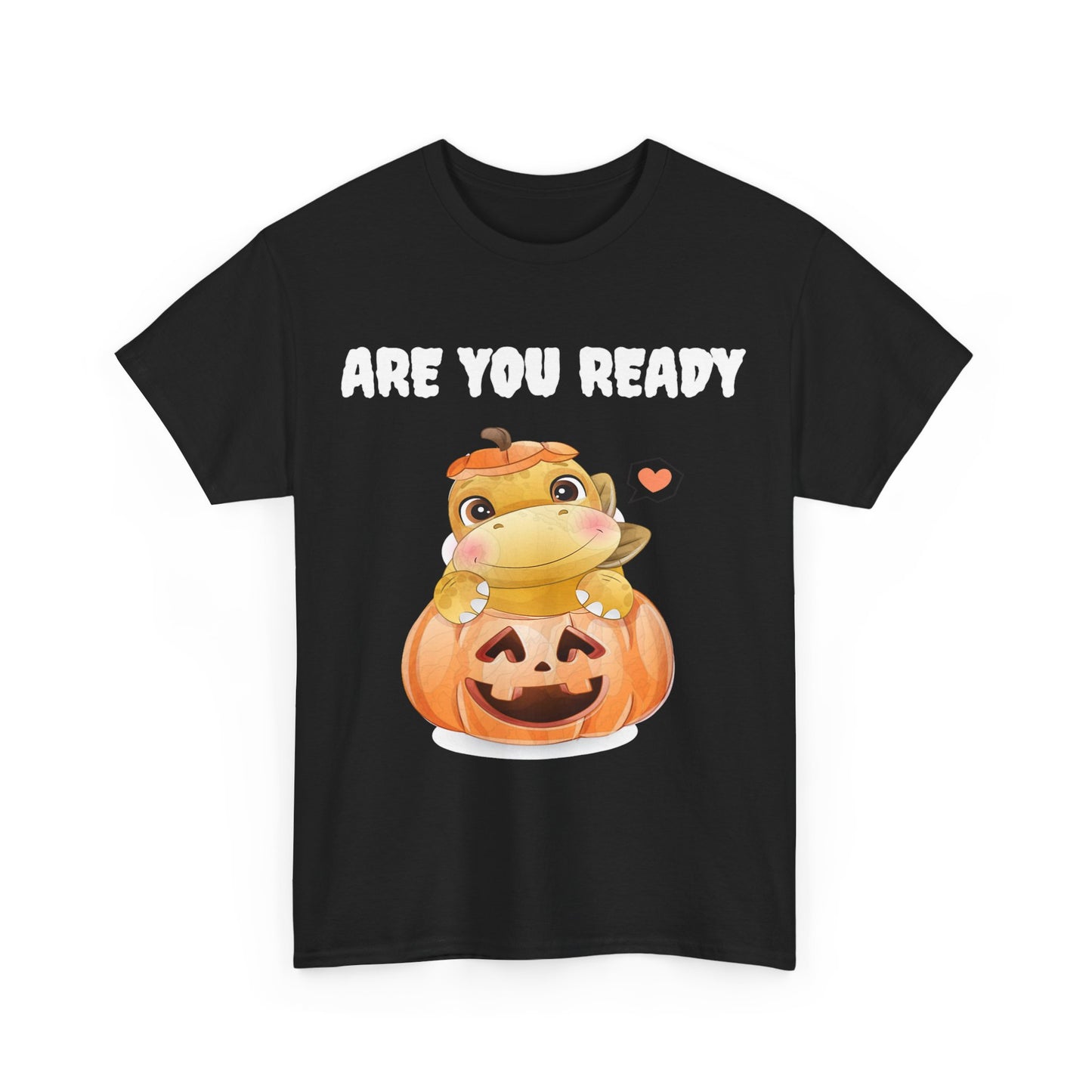 Cute Halloween Frog Tee | Unisex Heavy Cotton Shirt, Fall Fashion, Pumpkin Lovers, Spooky Season, Gift for Kids