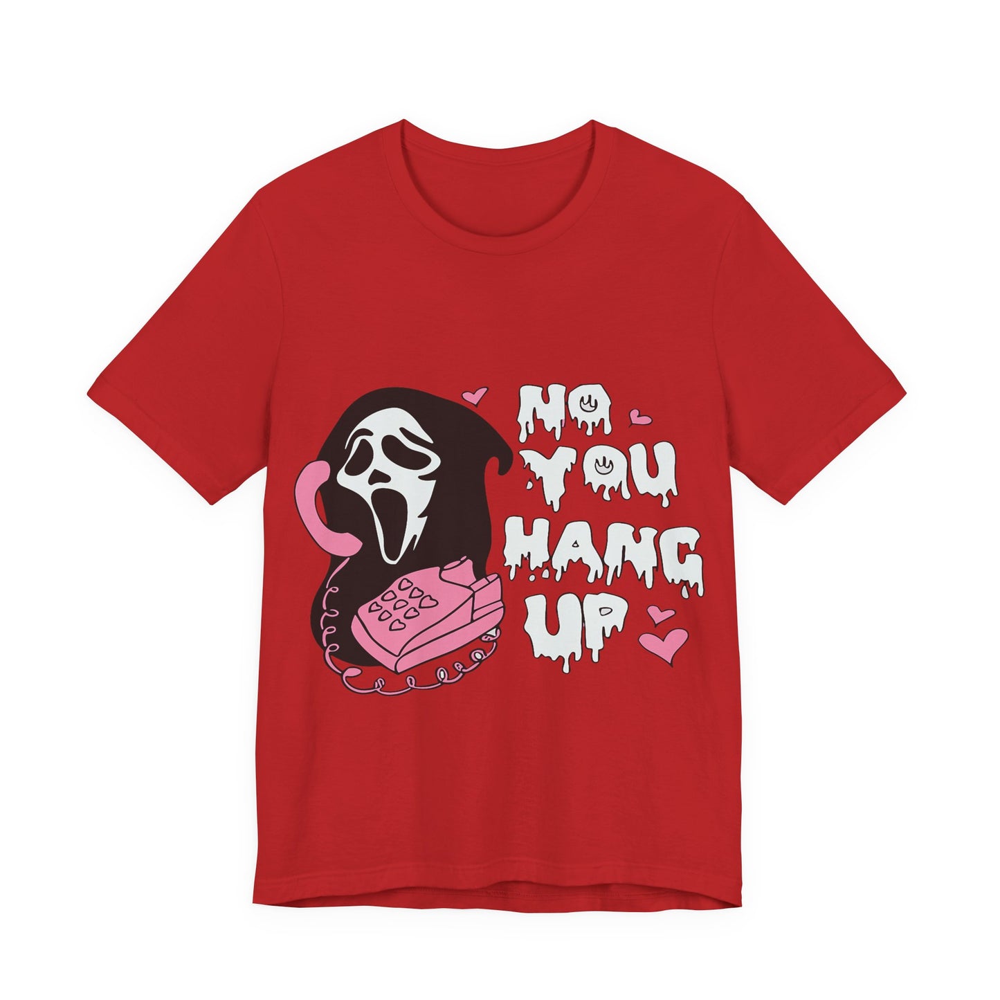 Ghost Face Tee - Funny Horror Graphic Shirt