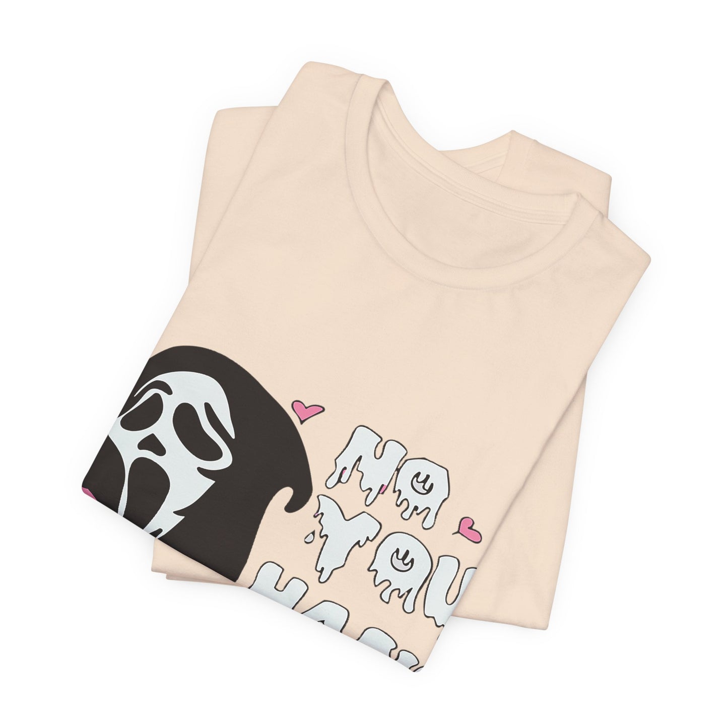 Ghost Face Tee - Funny Horror Graphic Shirt