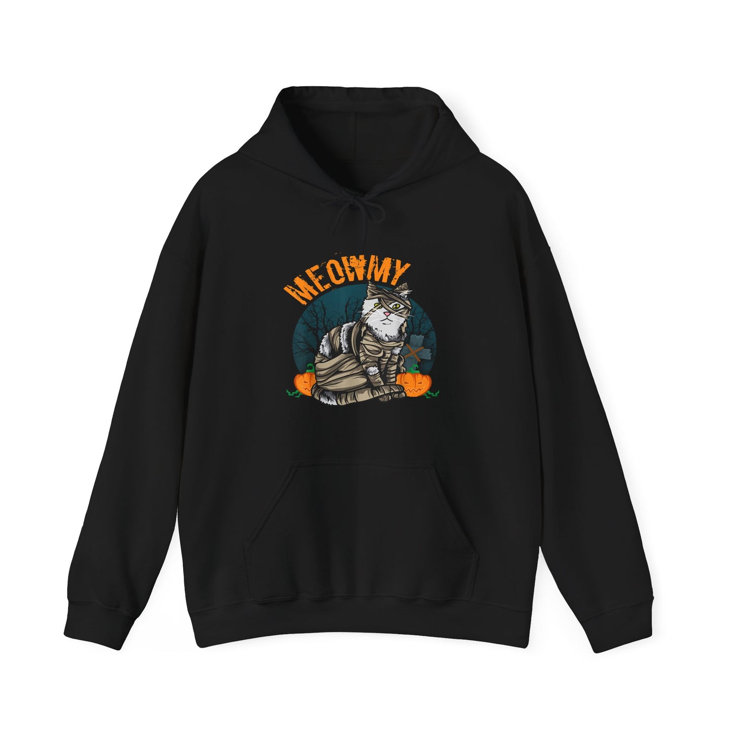 Cozy Cat-Themed Unisex Hoodie - Perfect for Cat Lovers, Fall Fashion, Halloween, Gift Idea, Casual Wear
