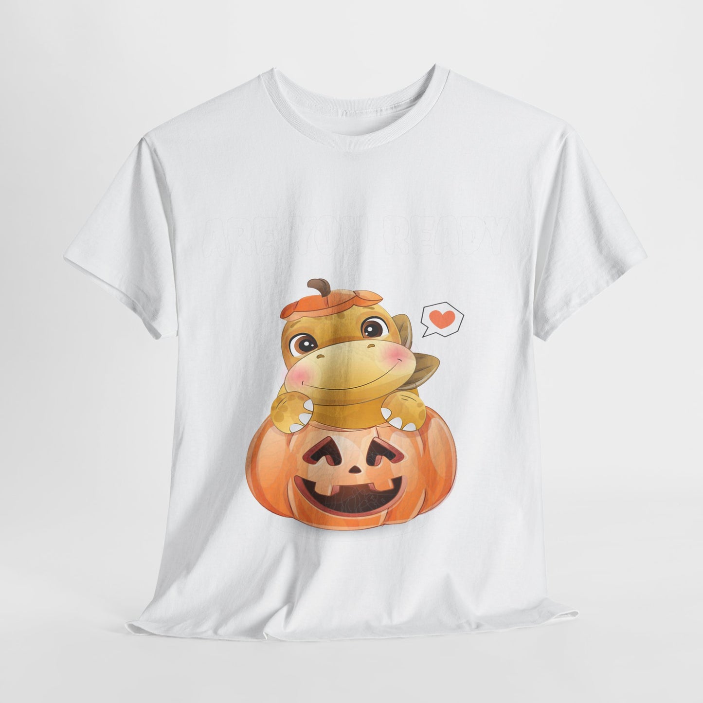 Cute Halloween Frog Tee | Unisex Heavy Cotton Shirt, Fall Fashion, Pumpkin Lovers, Spooky Season, Gift for Kids