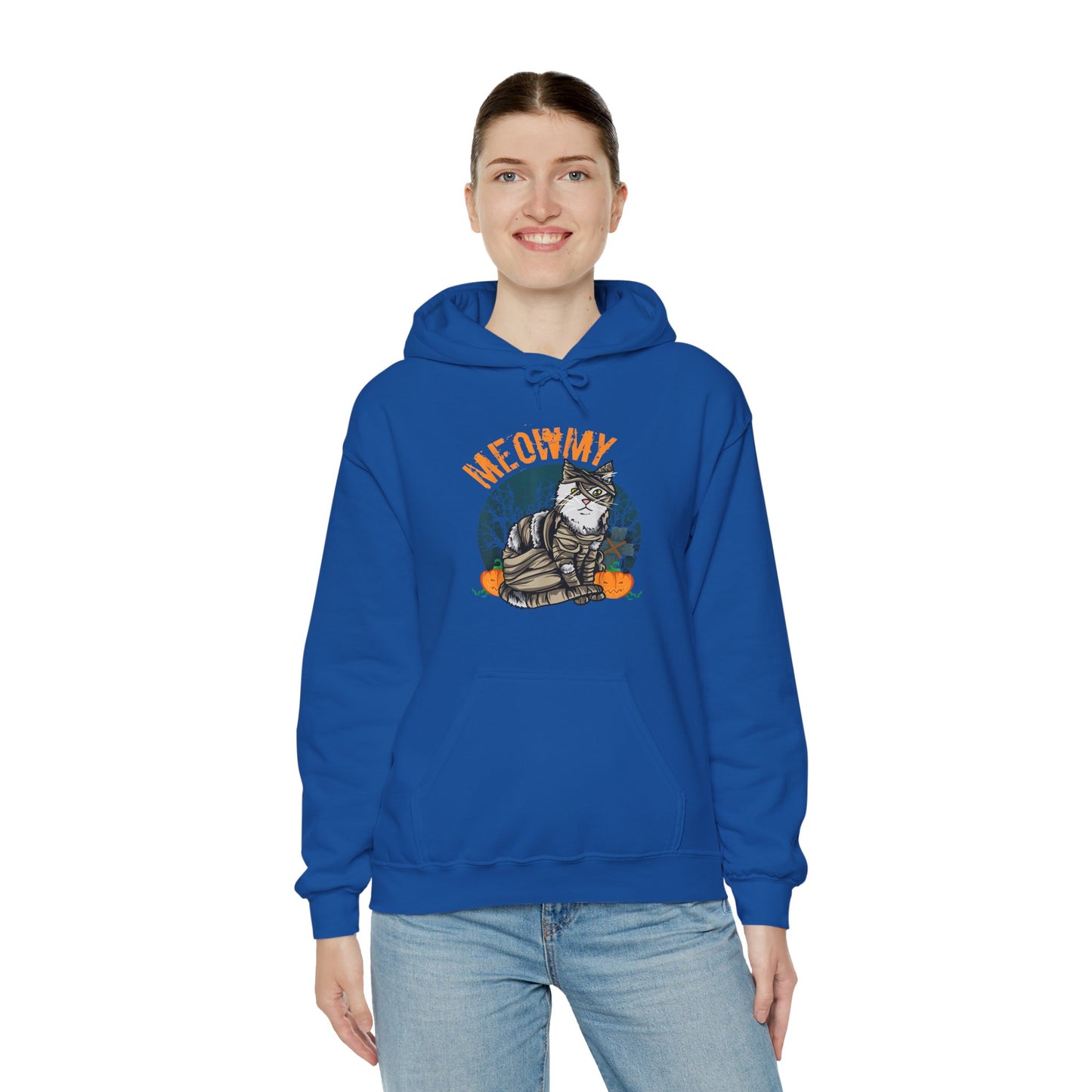 Cozy Cat-Themed Unisex Hoodie - Perfect for Cat Lovers, Fall Fashion, Halloween, Gift Idea, Casual Wear
