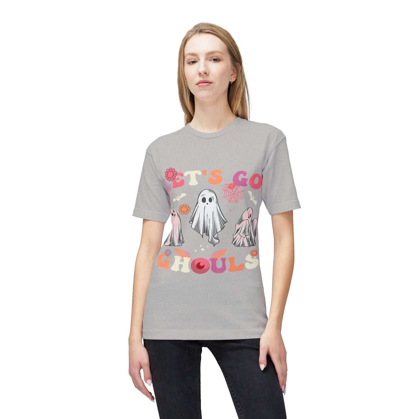 Unisex Ghosts Halloween T-shirt, Spooky Shirt, Funny Halloween Tee, Gifts for Ghouls, October Festive Apparel
