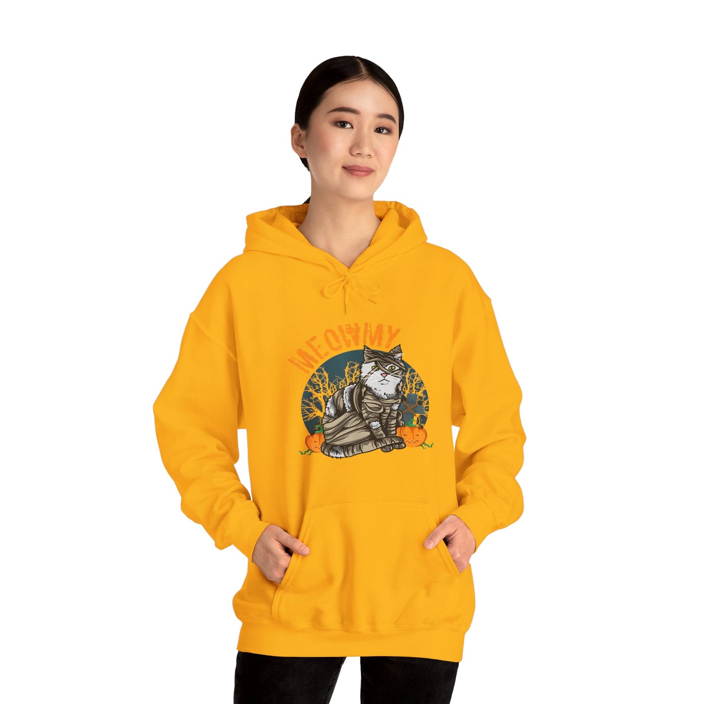 Cozy Cat-Themed Unisex Hoodie - Perfect for Cat Lovers, Fall Fashion, Halloween, Gift Idea, Casual Wear