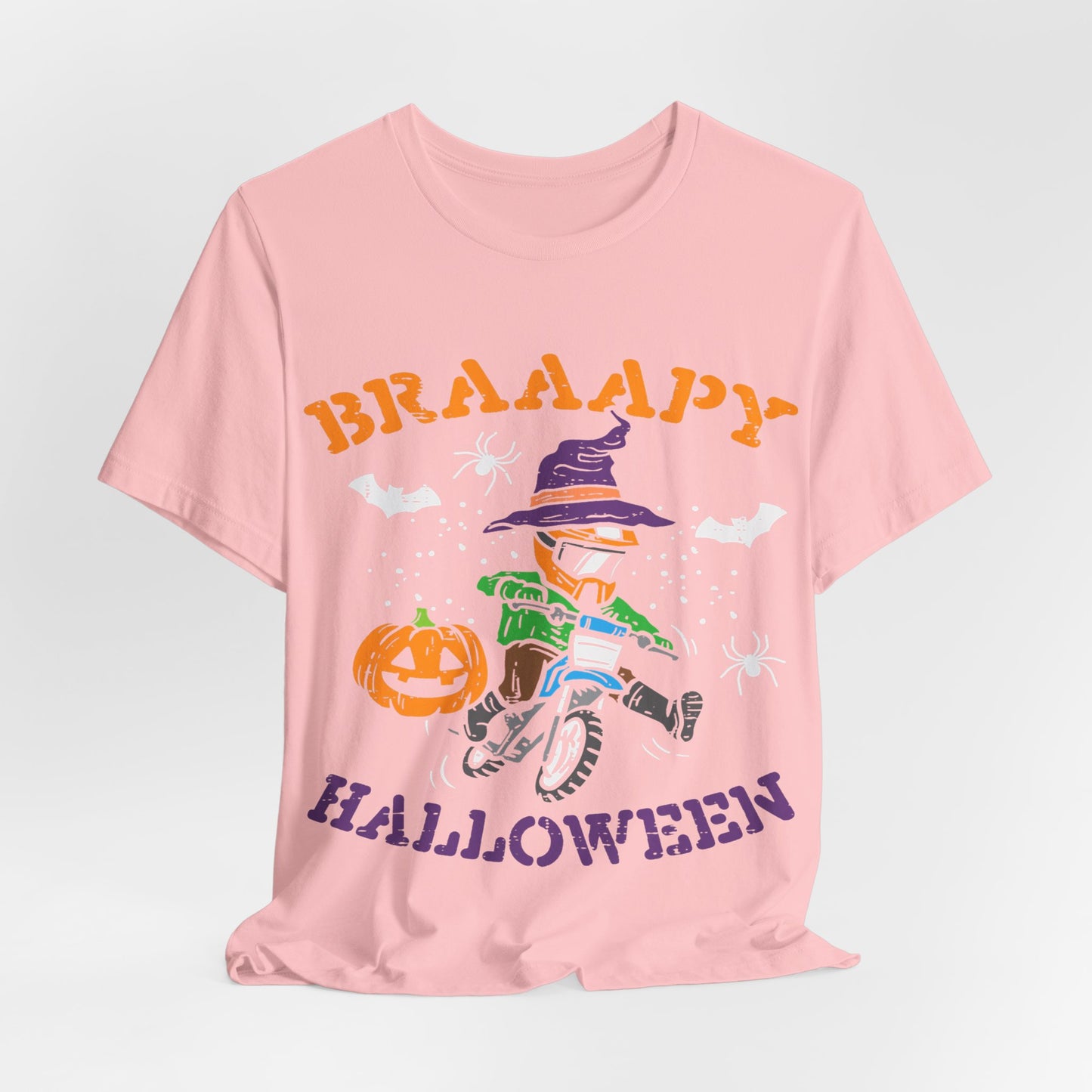 Halloween Themed Unisex Jersey Tee - Spooky Fun for Kids & Adults, Party Shirt, Trick or Treat Wear, October Celebration, Fall Festivities