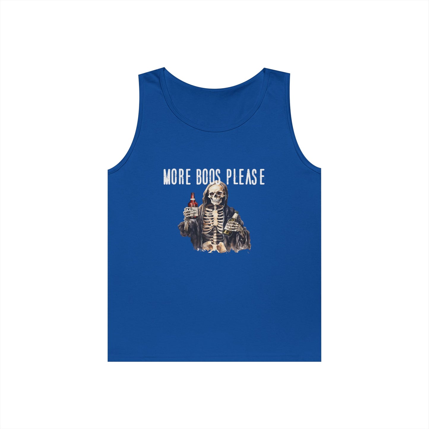 Unisex Skeleton Tank Top - Perfect for Halloween Parties, Casual Wear, Summer Outfits, Gifts for Friends, Festival Fashion