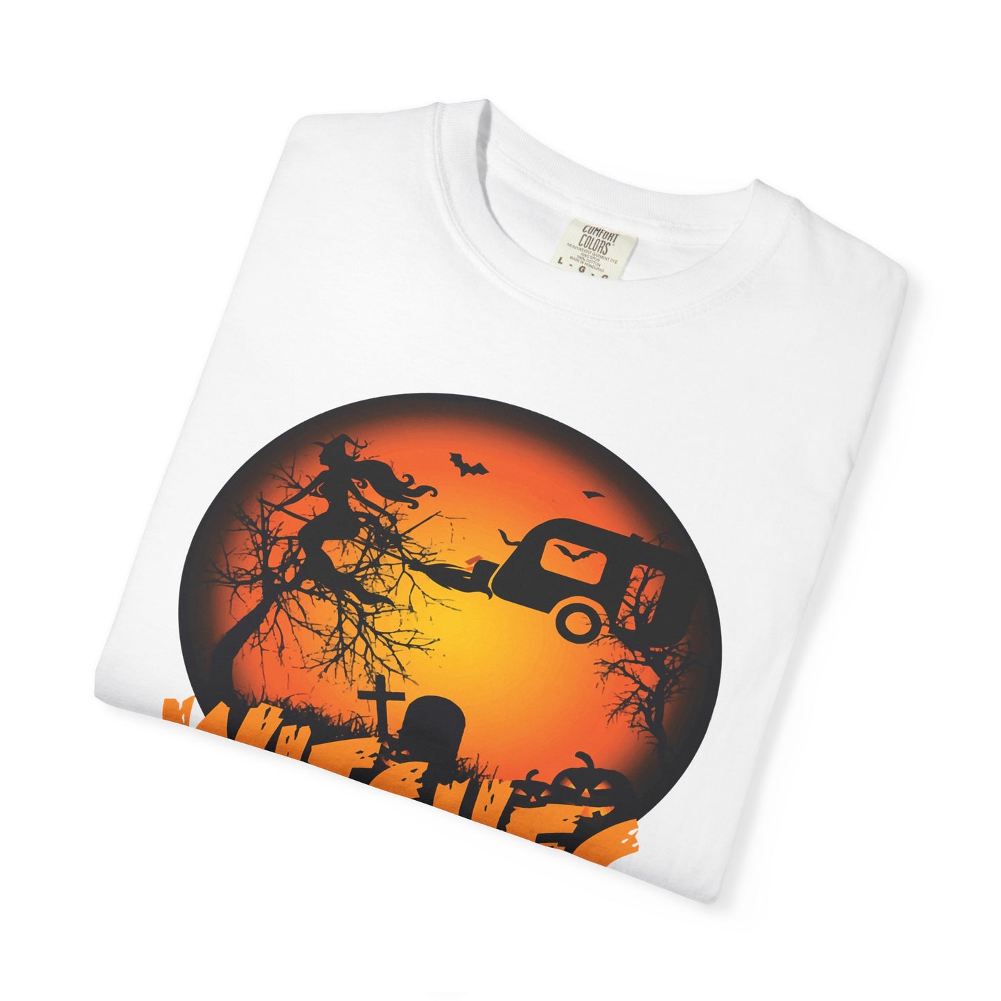 Witches with Hitches Unisex T-shirt | Halloween Apparel, Witchy Vibes, Casual Wear, Gift for Her, Festival T-shirt, Cozy Style
