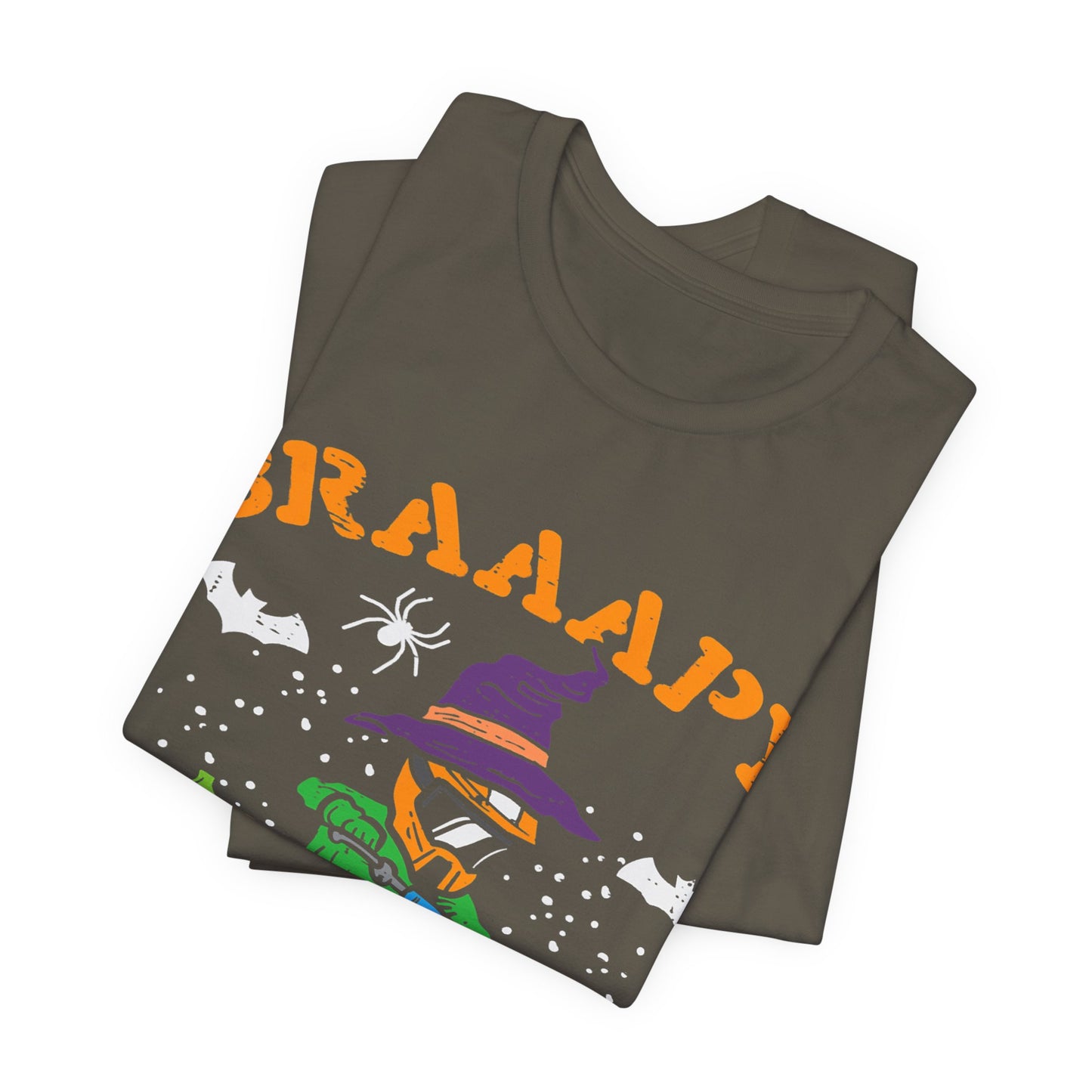 Halloween Themed Unisex Jersey Tee - Spooky Fun for Kids & Adults, Party Shirt, Trick or Treat Wear, October Celebration, Fall Festivities