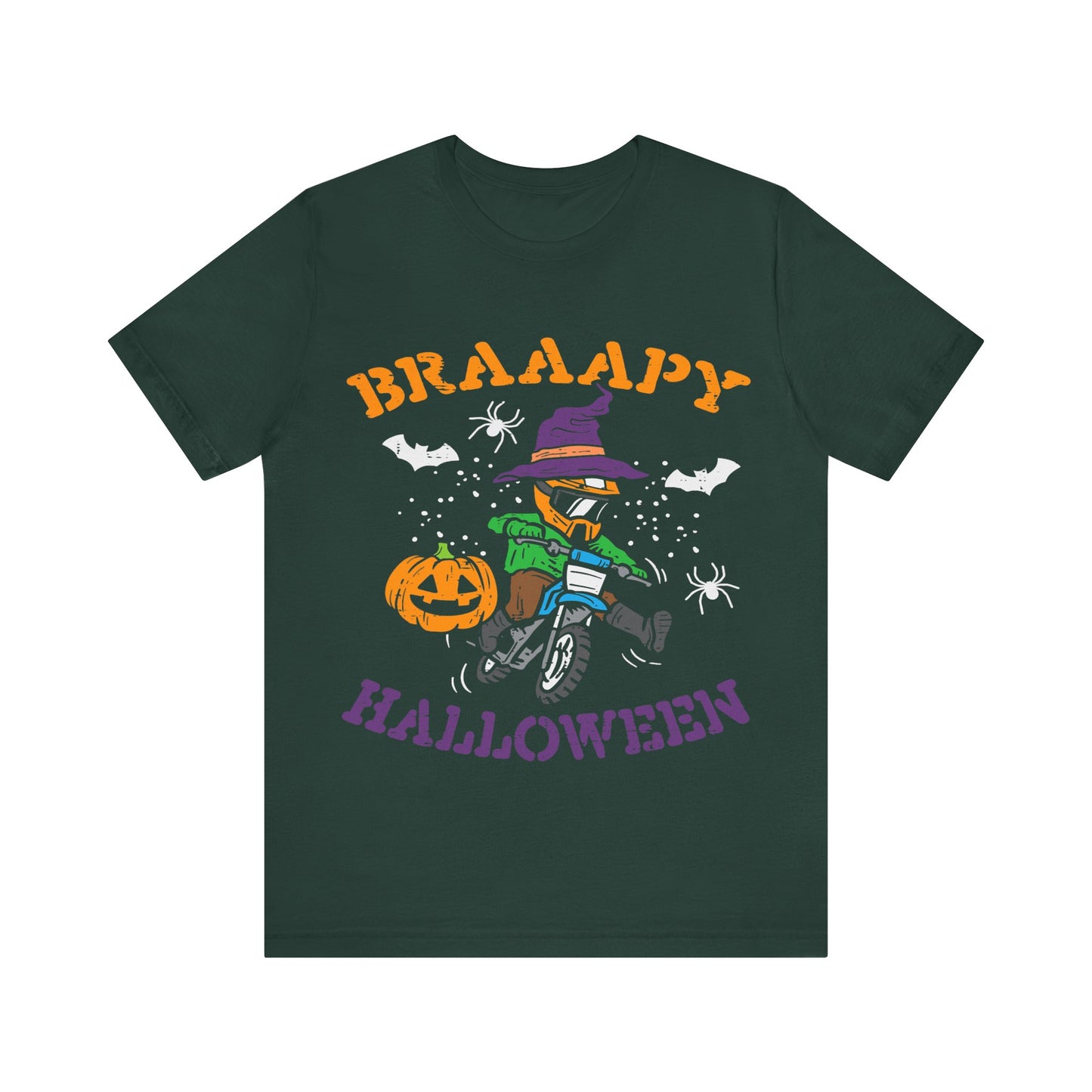 Halloween Themed Unisex Jersey Tee - Spooky Fun for Kids & Adults, Party Shirt, Trick or Treat Wear, October Celebration, Fall Festivities