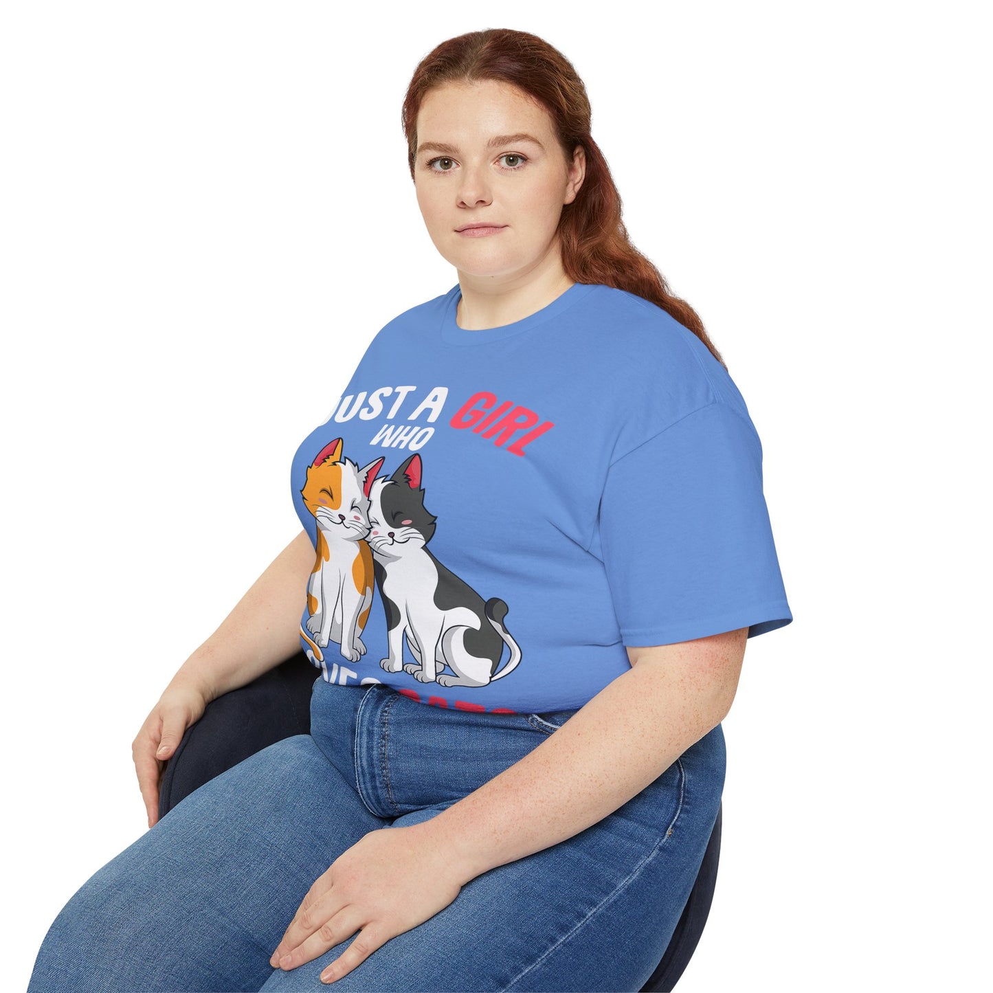 Cute Cat Girls Unisex Tee, Perfect for Cat Lovers, Gift for Her, Birthday Shirt, Animal Lover Tee