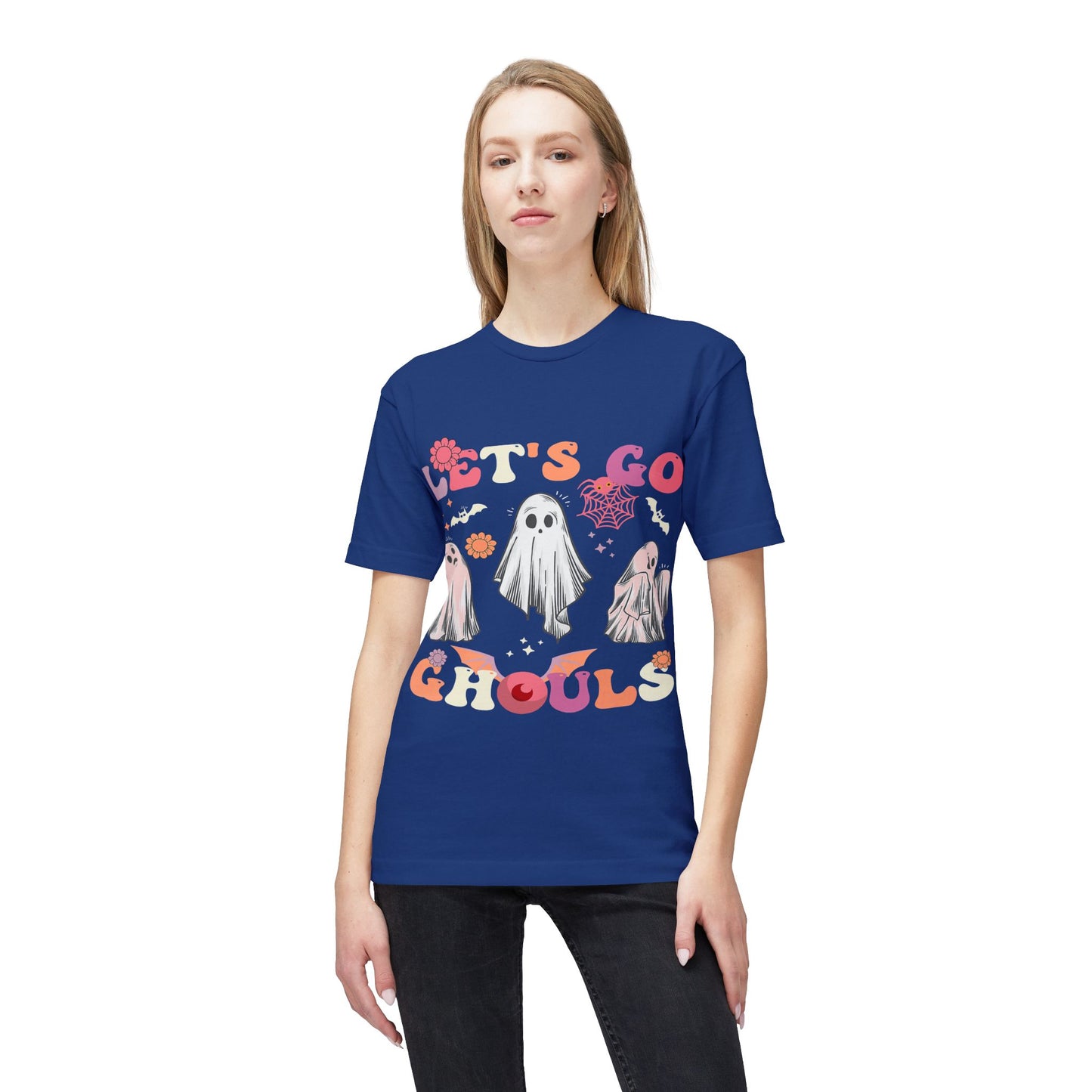 Unisex Ghosts Halloween T-shirt, Spooky Shirt, Funny Halloween Tee, Gifts for Ghouls, October Festive Apparel