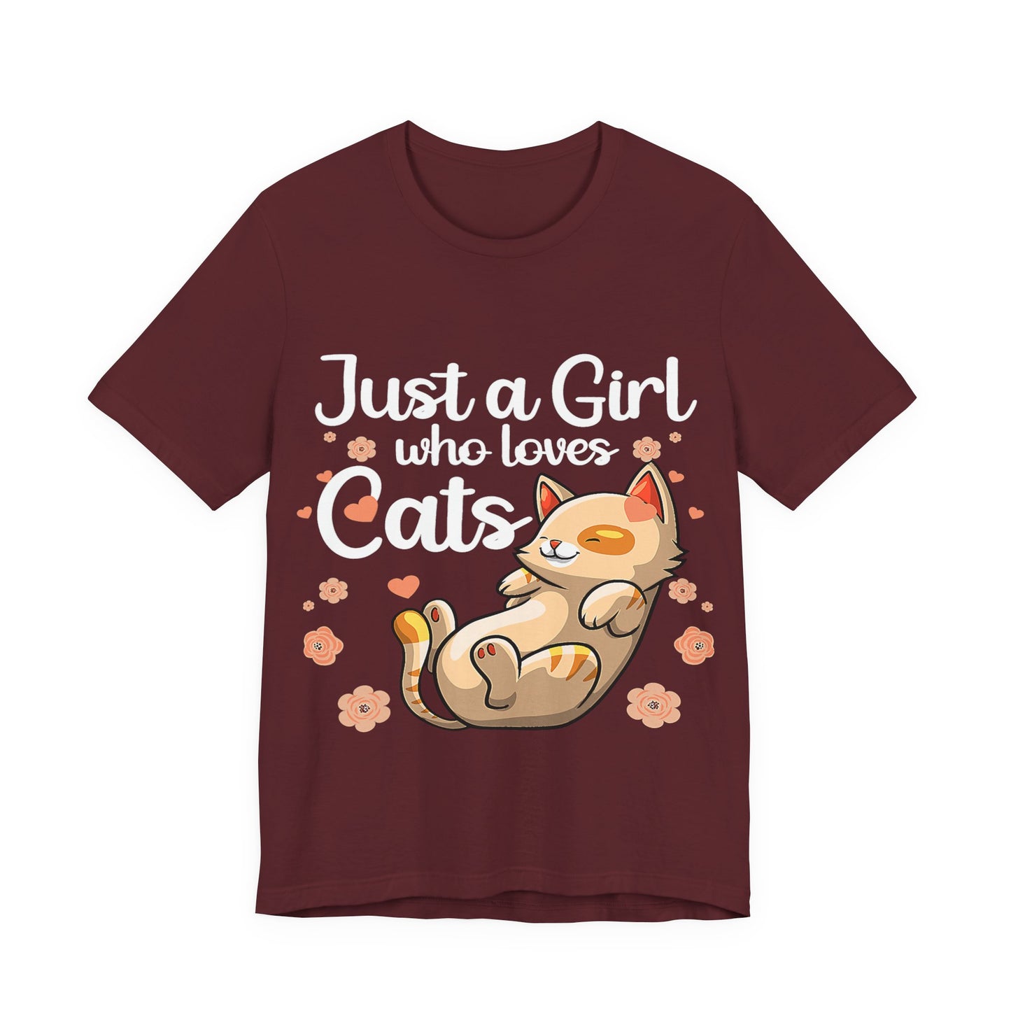 Adorable Cat Graphic Tee, Cute Cat Shirt, Gift for Cat Lovers, Pet Lovers Apparel, Casual Unisex Tee, Fun Animal T-shirt