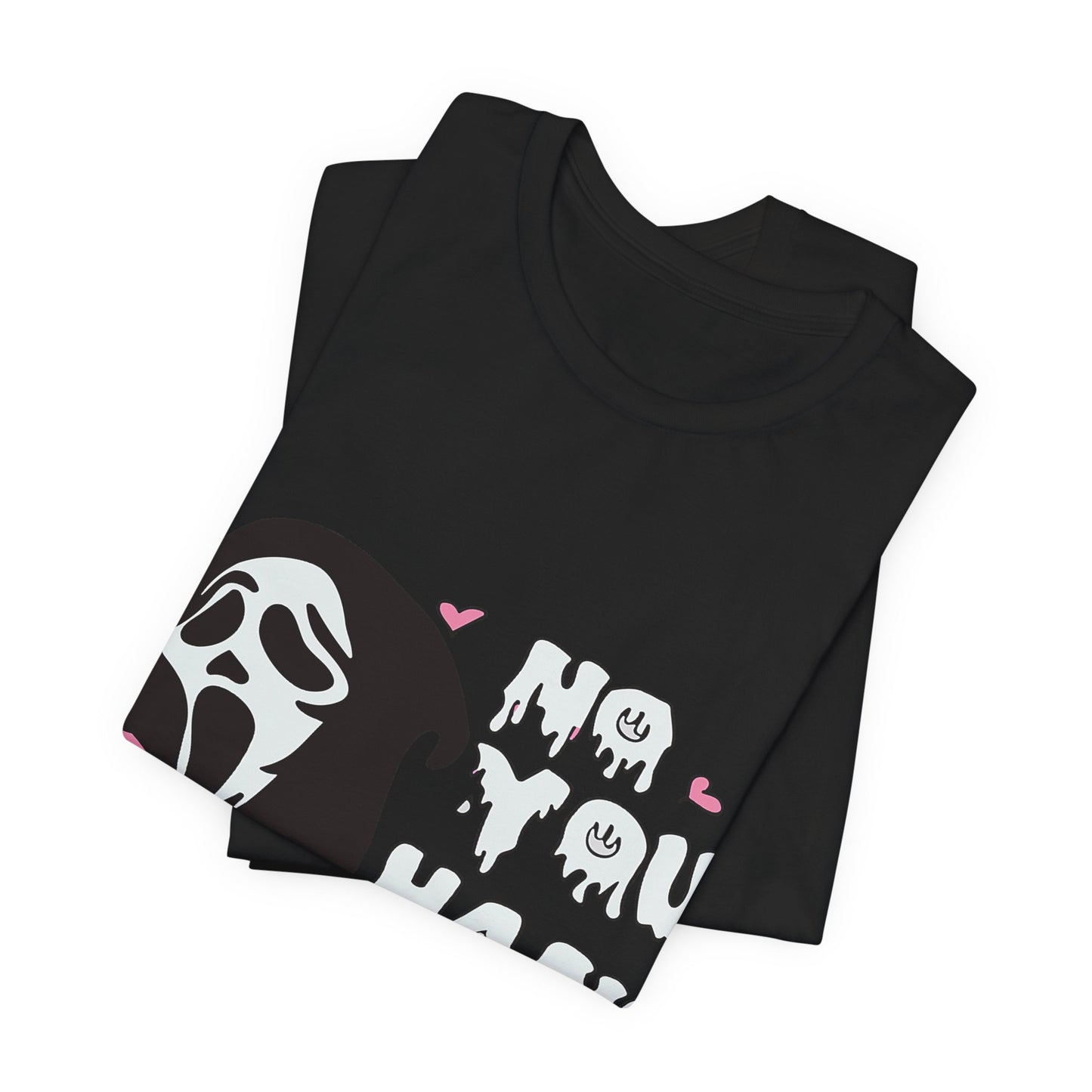 Ghost Face Tee - Funny Horror Graphic Shirt