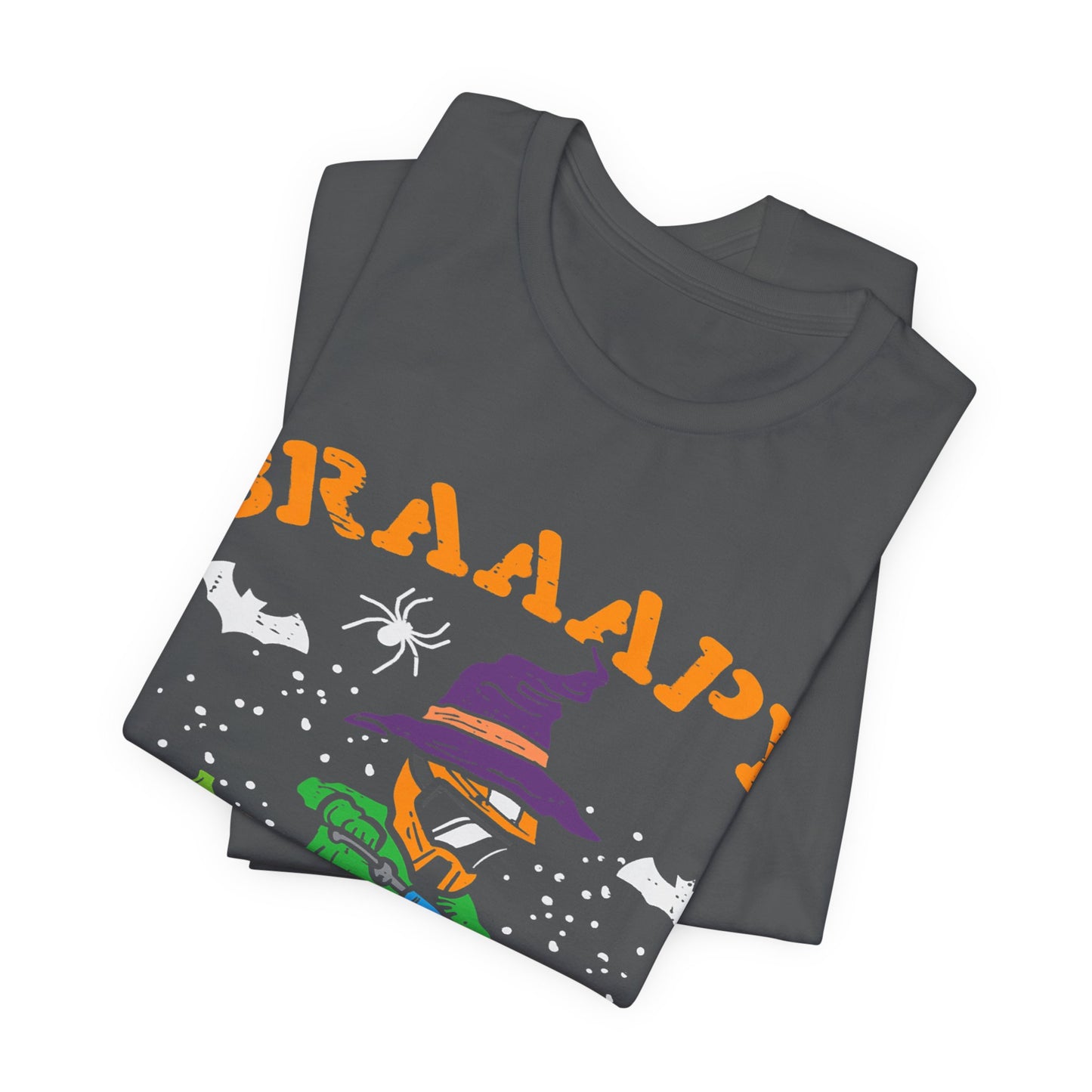 Halloween Themed Unisex Jersey Tee - Spooky Fun for Kids & Adults, Party Shirt, Trick or Treat Wear, October Celebration, Fall Festivities